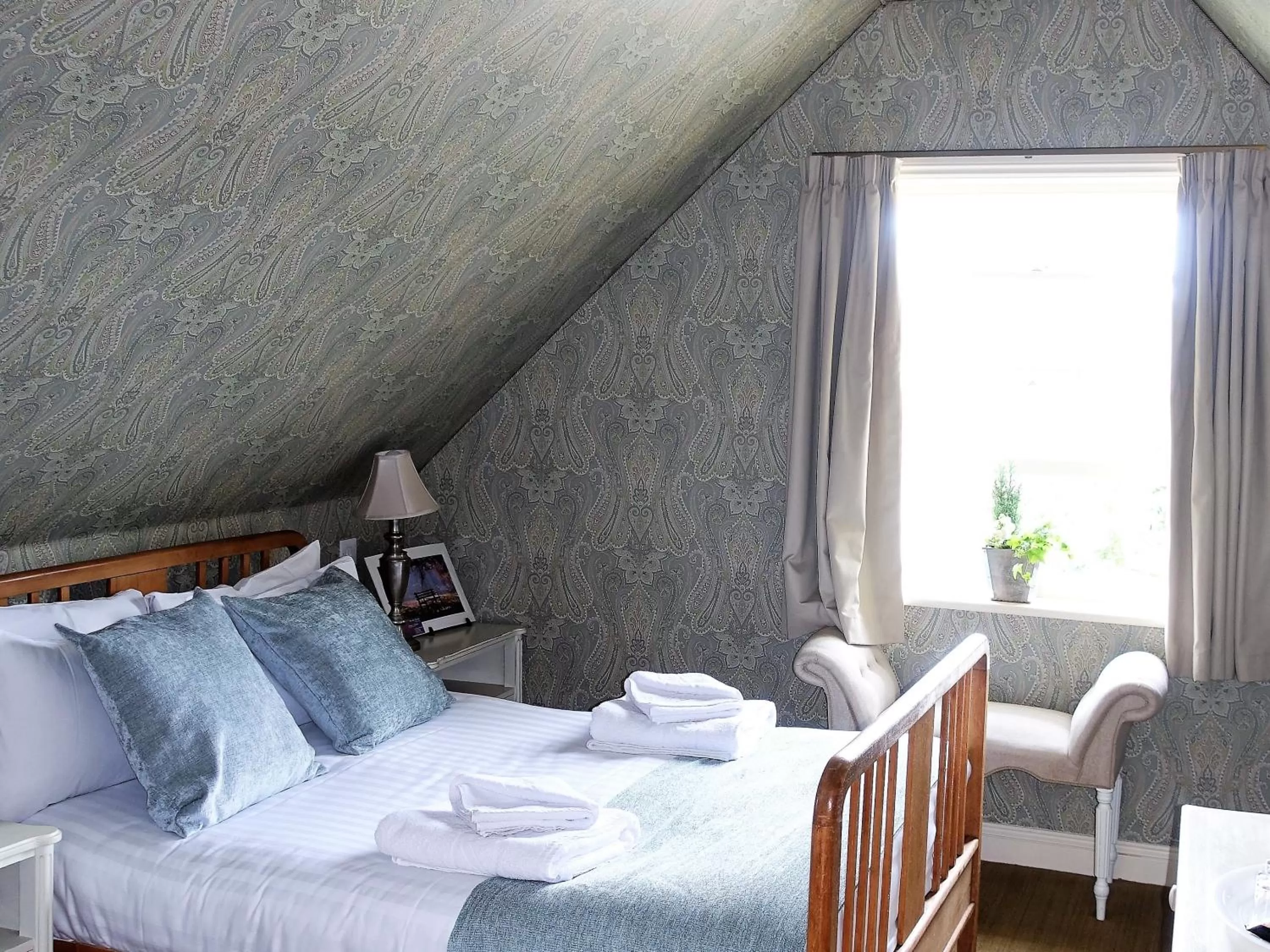 Bedroom, Bed in One Holyrood Hotel & Cafe