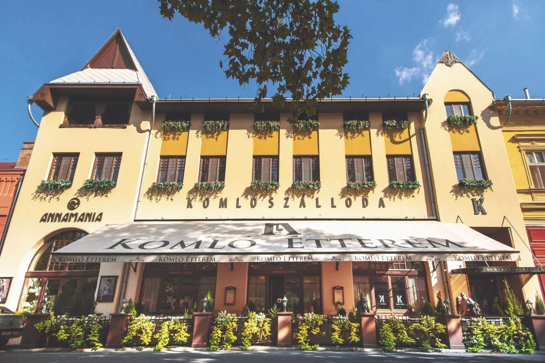 Restaurant/places to eat in Central Panzió Gyula