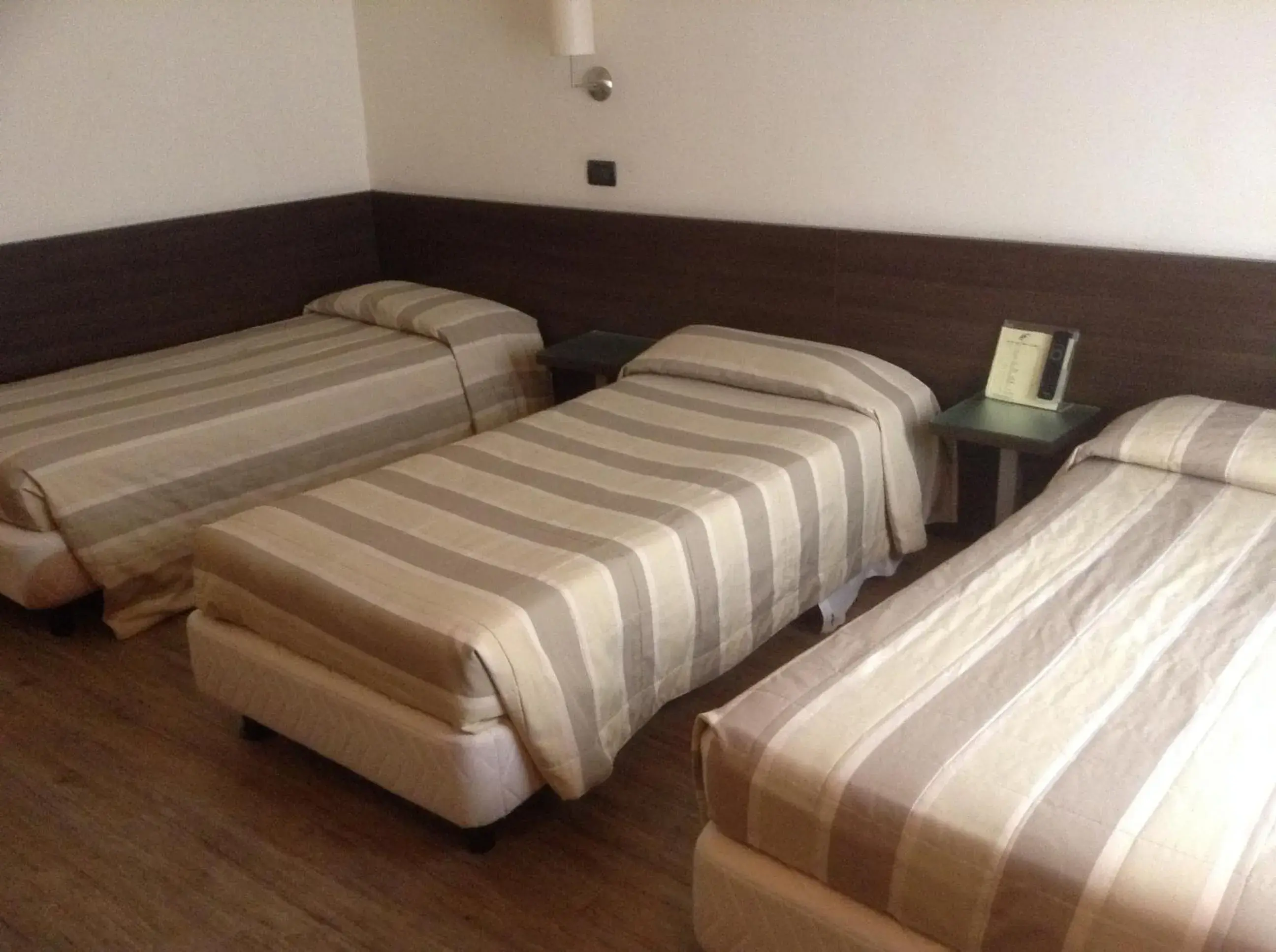 Bed in Hotel Fiera Wellness & Spa