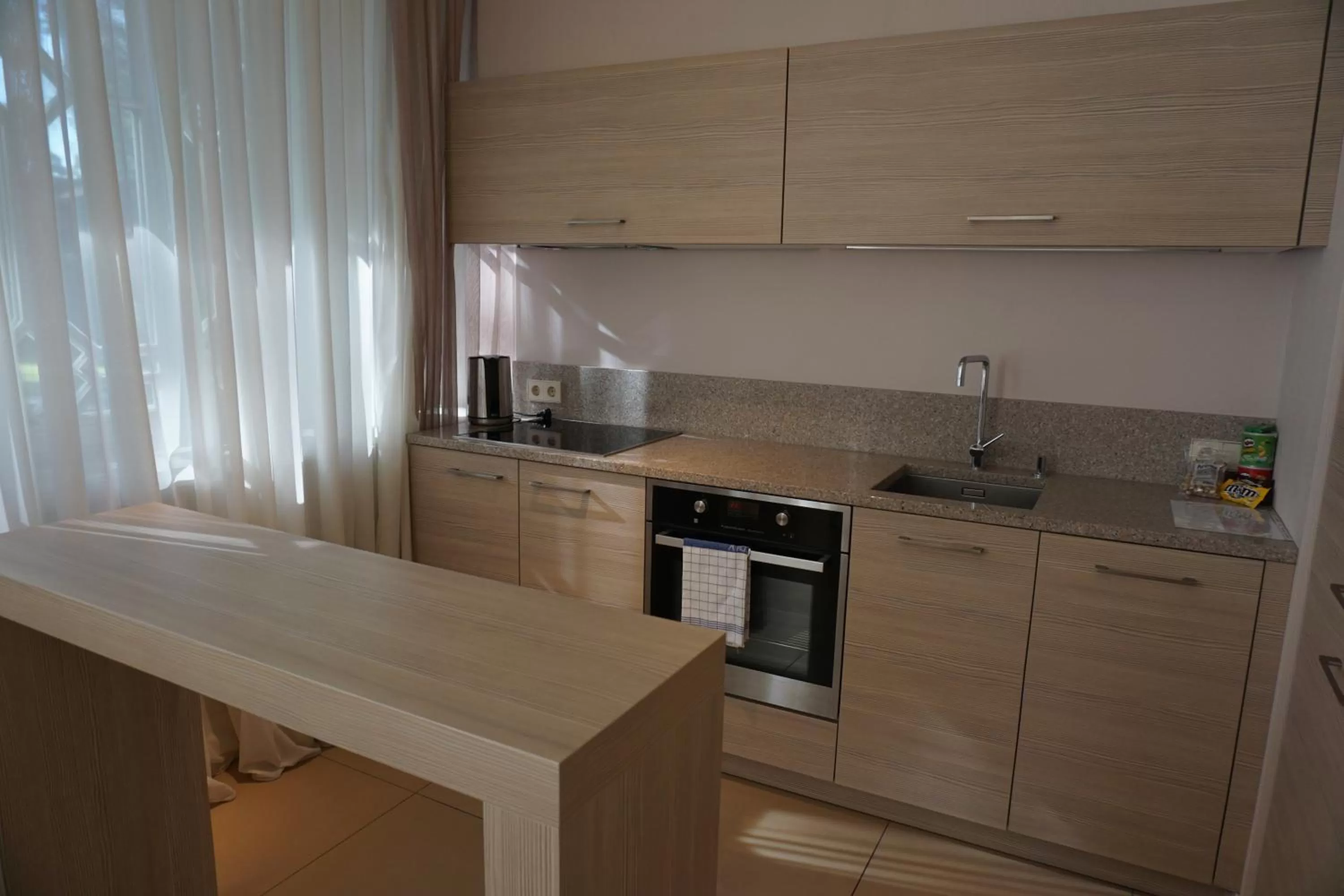 Kitchen or kitchenette in Wooden Villa APARTMENTS