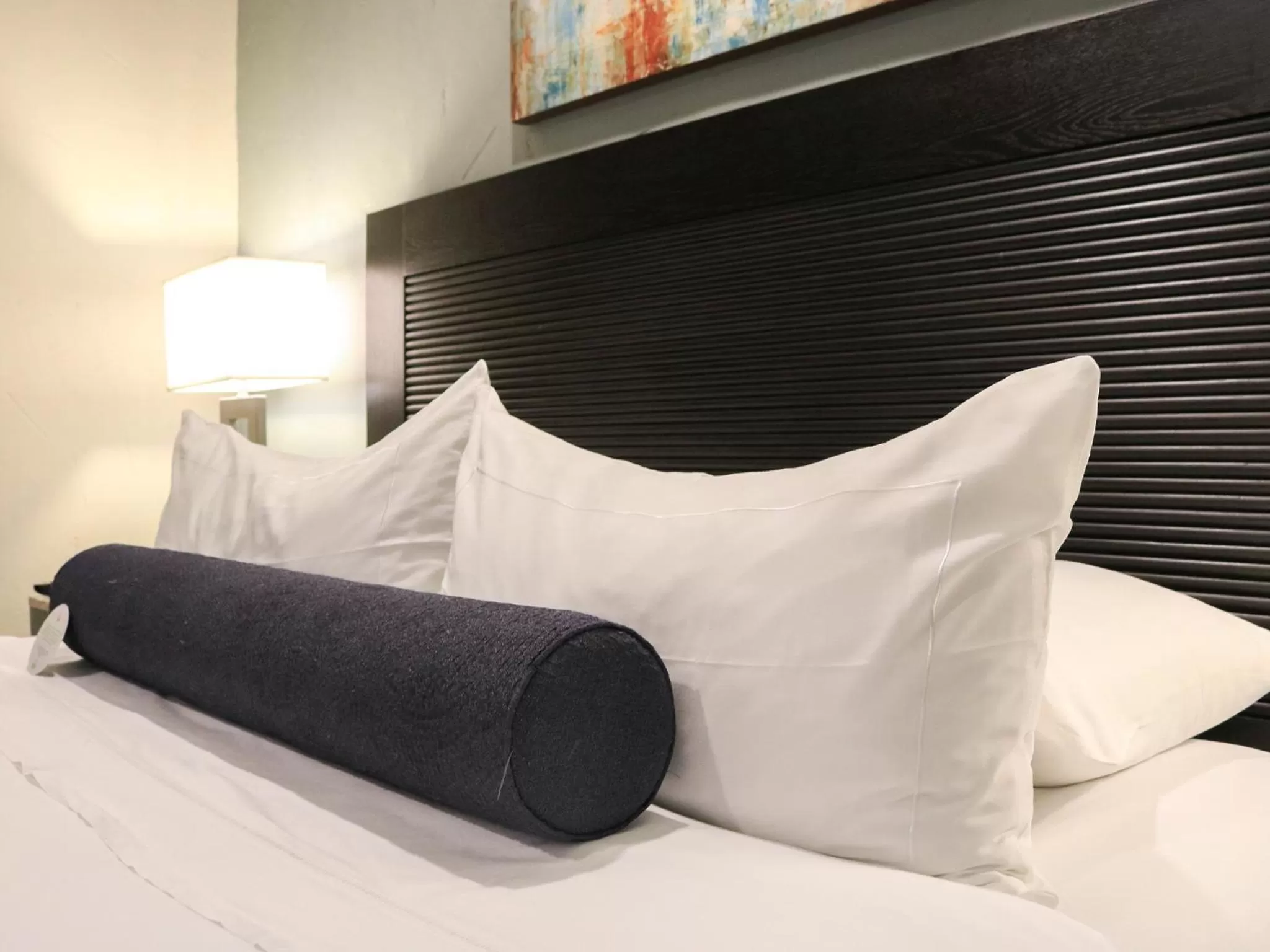 Bed in Hotel Coral & Marina