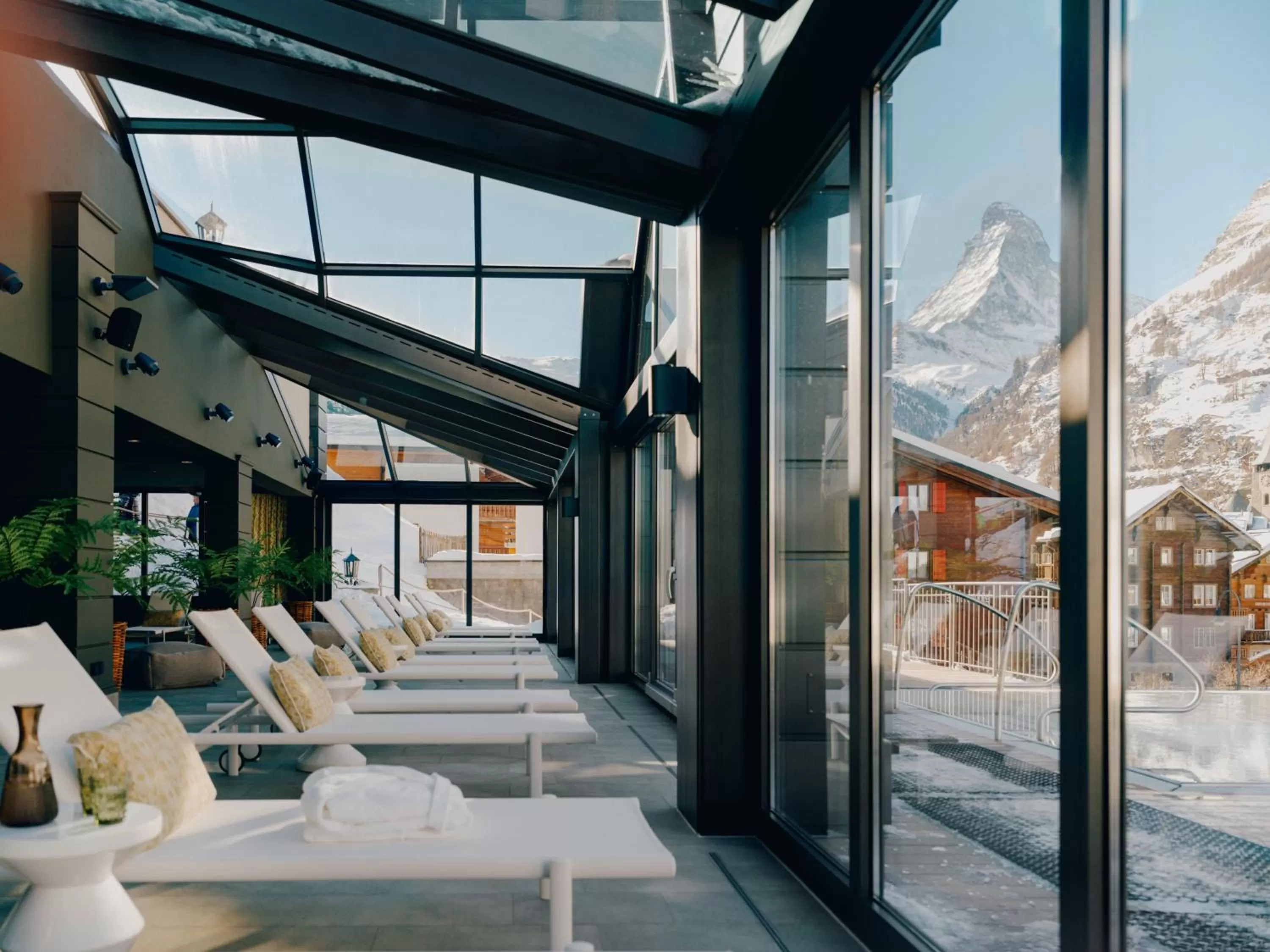 Spa and wellness centre/facilities in BEAUSiTE Zermatt