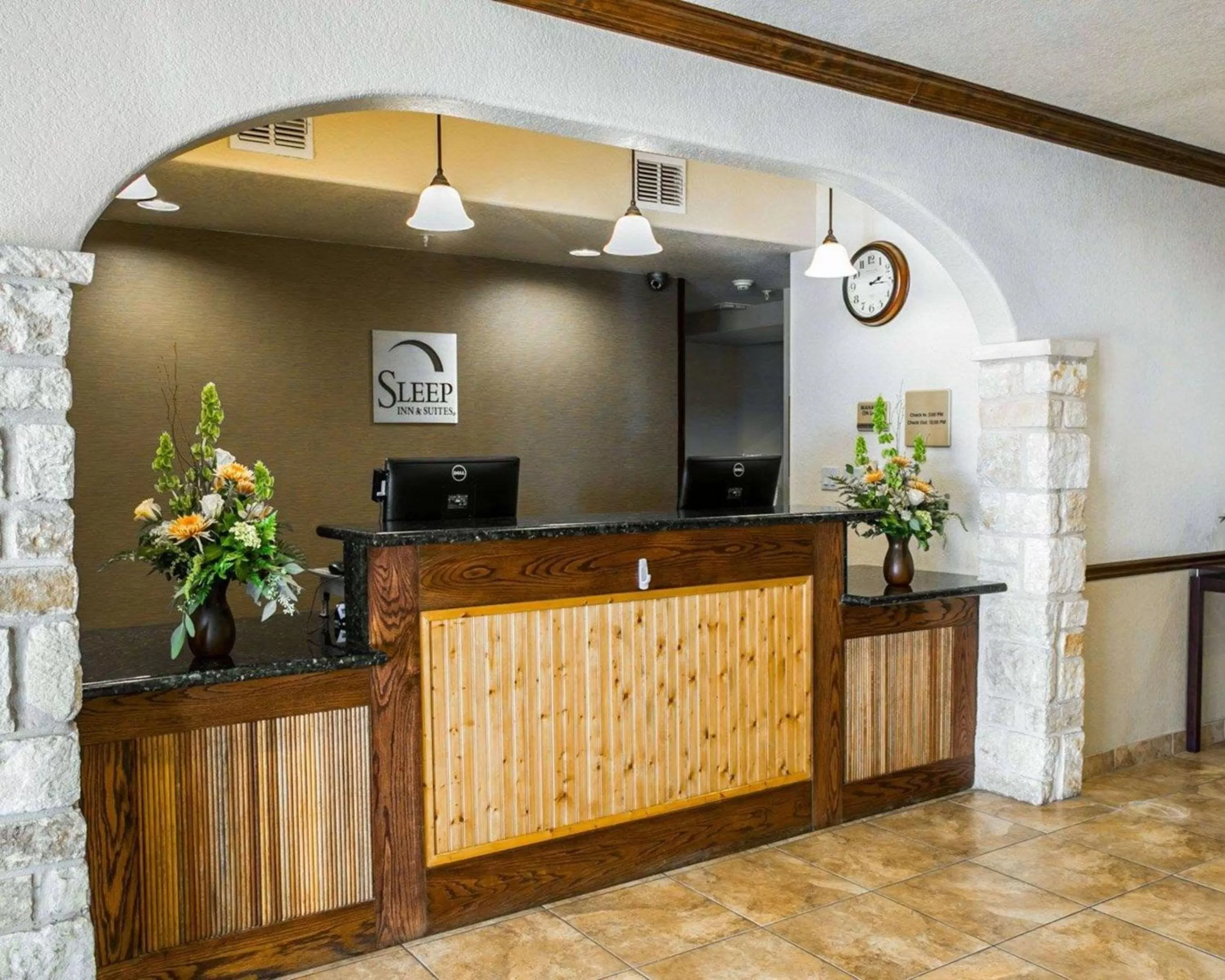 Lobby or reception in Sleep Inn & Suites Gonzales near Palmetto State Park