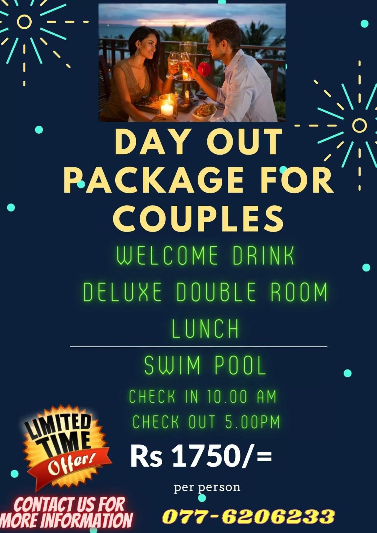 Evening entertainment in Ocean Bay Surf Resort Weligama