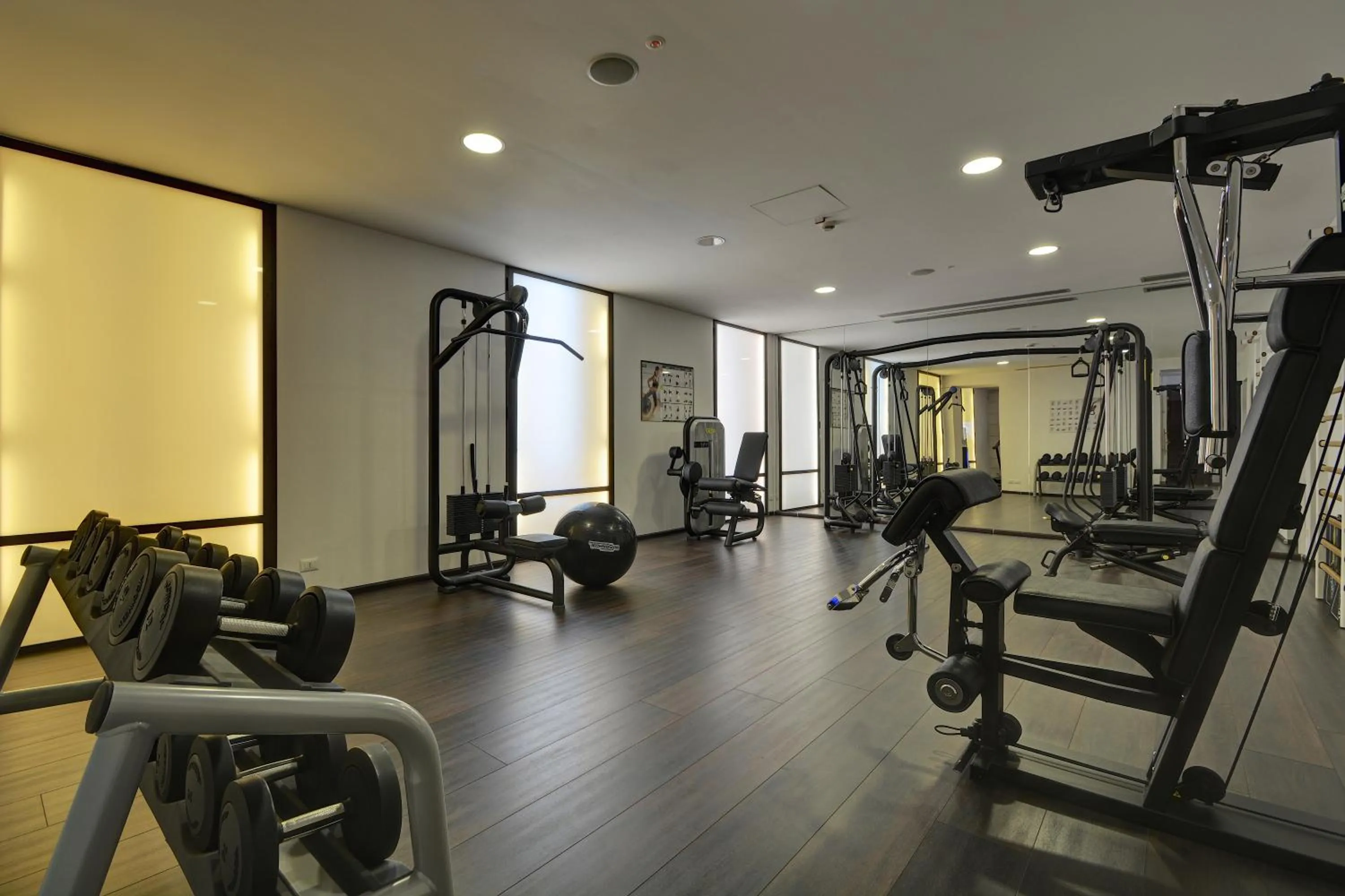 Fitness centre/facilities in Best Western Hotel Genio