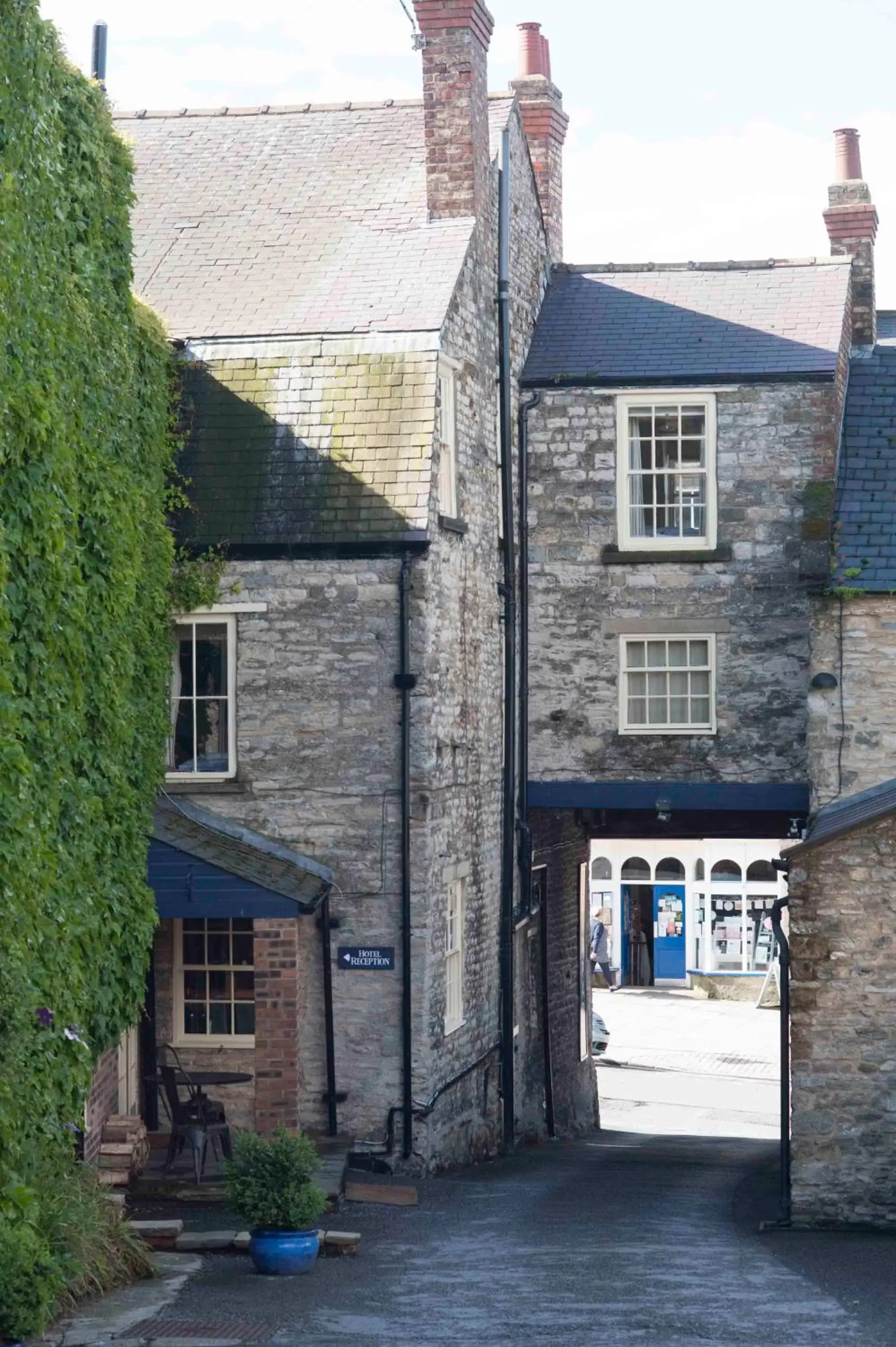 Property building in The White Swan Inn Property building in The White Swan Inn