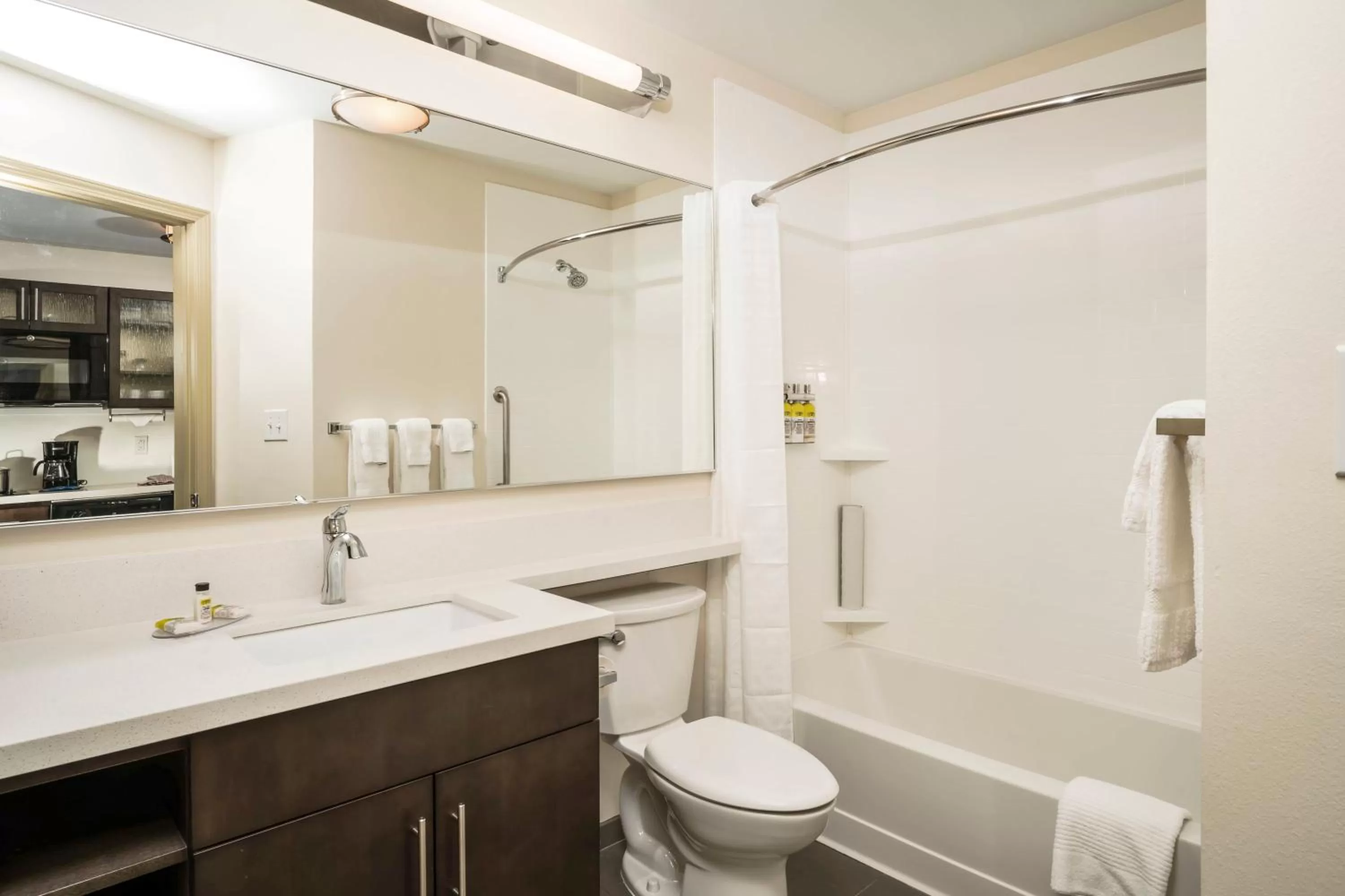 Bathroom in Candlewood Suites - Ft Walton Bch - Hurlburt Area by IHG