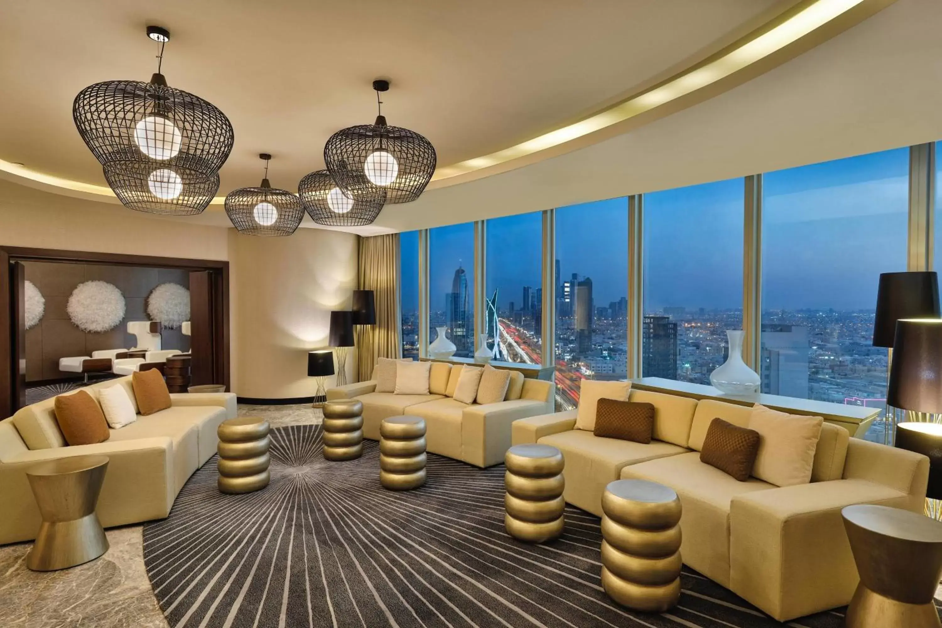 Living room in JW Marriott Hotel Riyadh