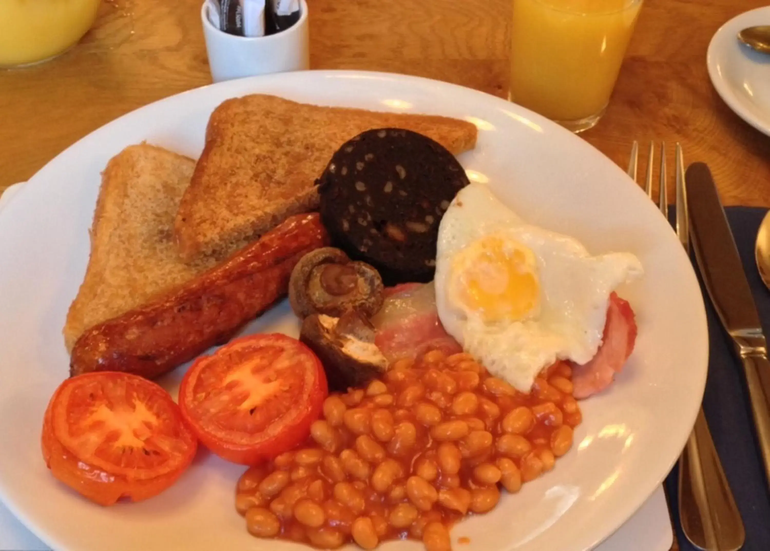 English/Irish breakfast, Food in New Inn - Dorchester