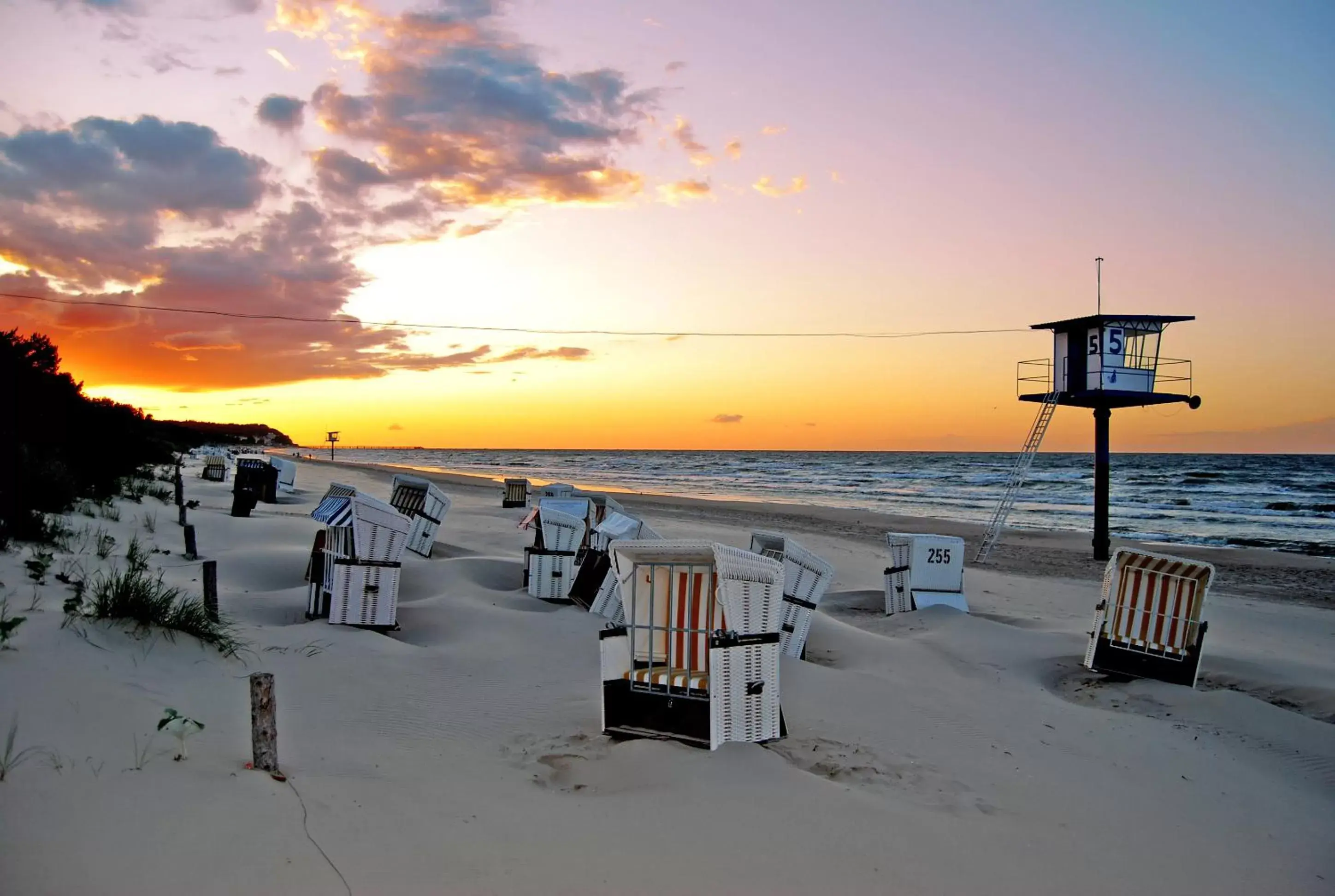 Beach in Hotel Wald und See