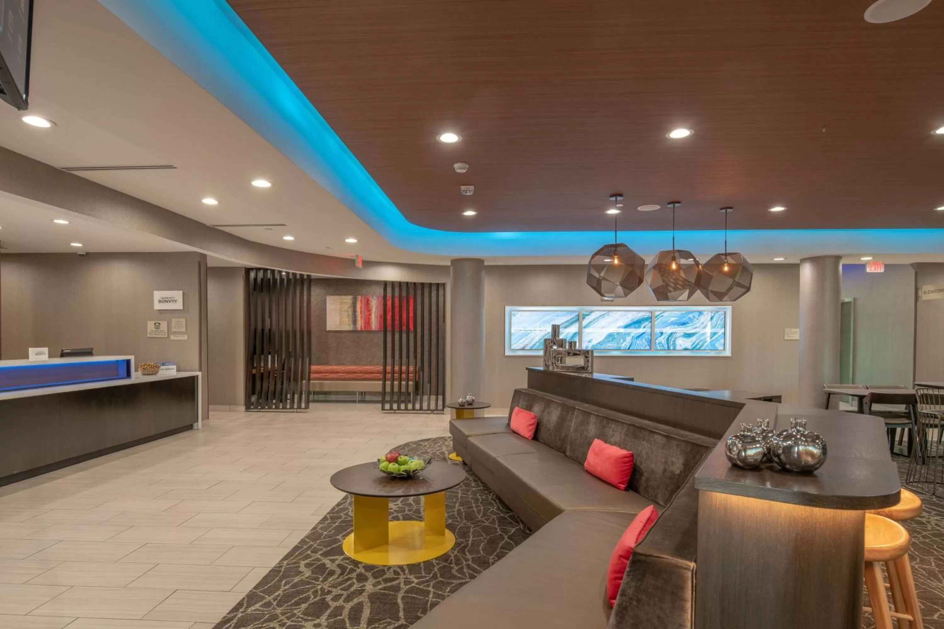 Lobby or reception in SpringHill Suites Dallas Central Expressway
