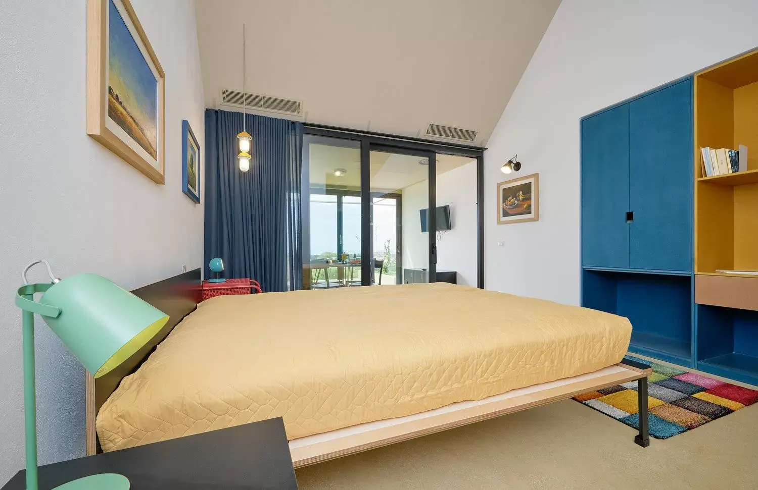 Bed in Petrantica Resort