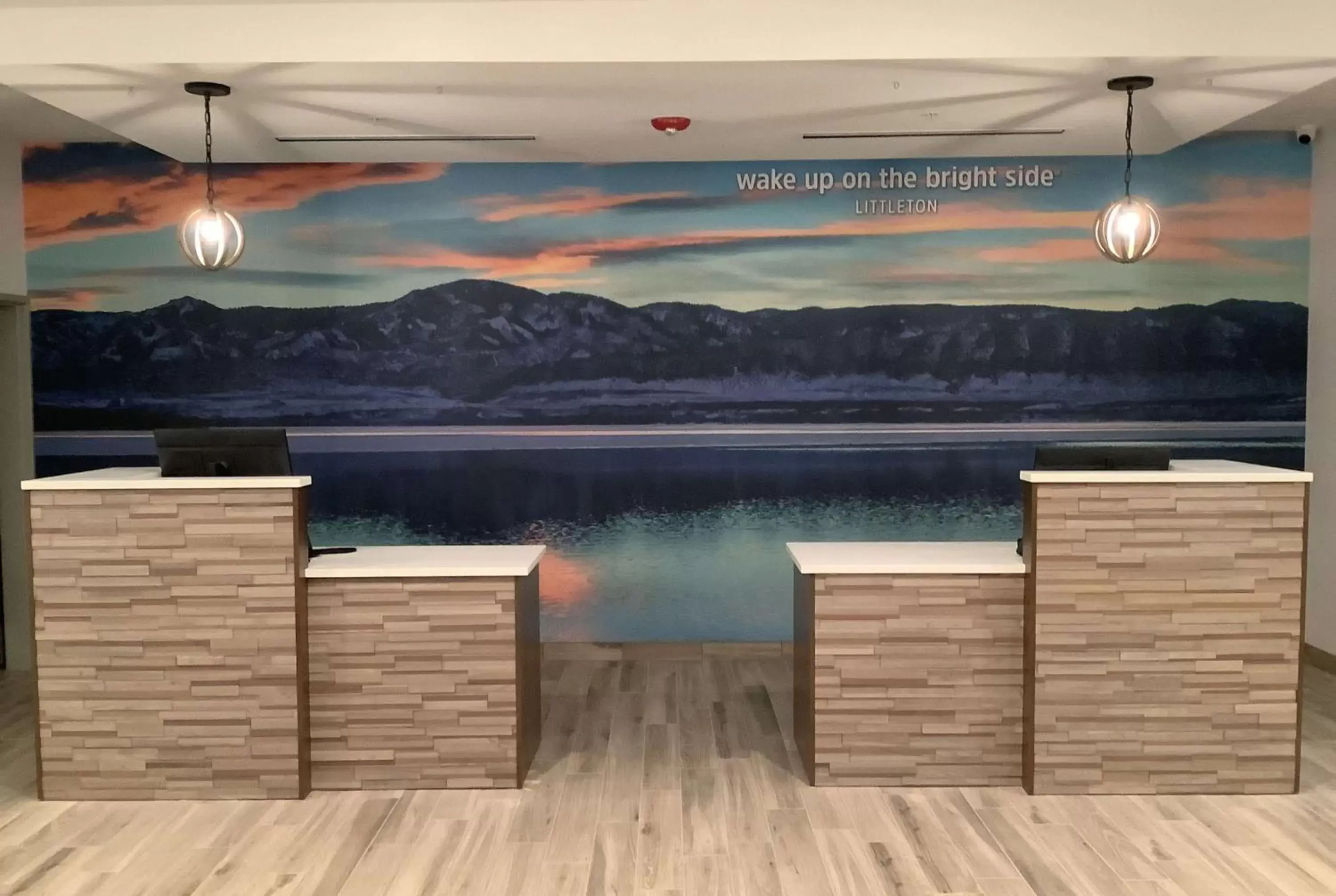 Lobby or reception in La Quinta Inn & Suites by Wyndham Littleton-Red Rocks Lobby or reception in La Quinta Inn & Suites by Wyndham Littleton-Red Rocks