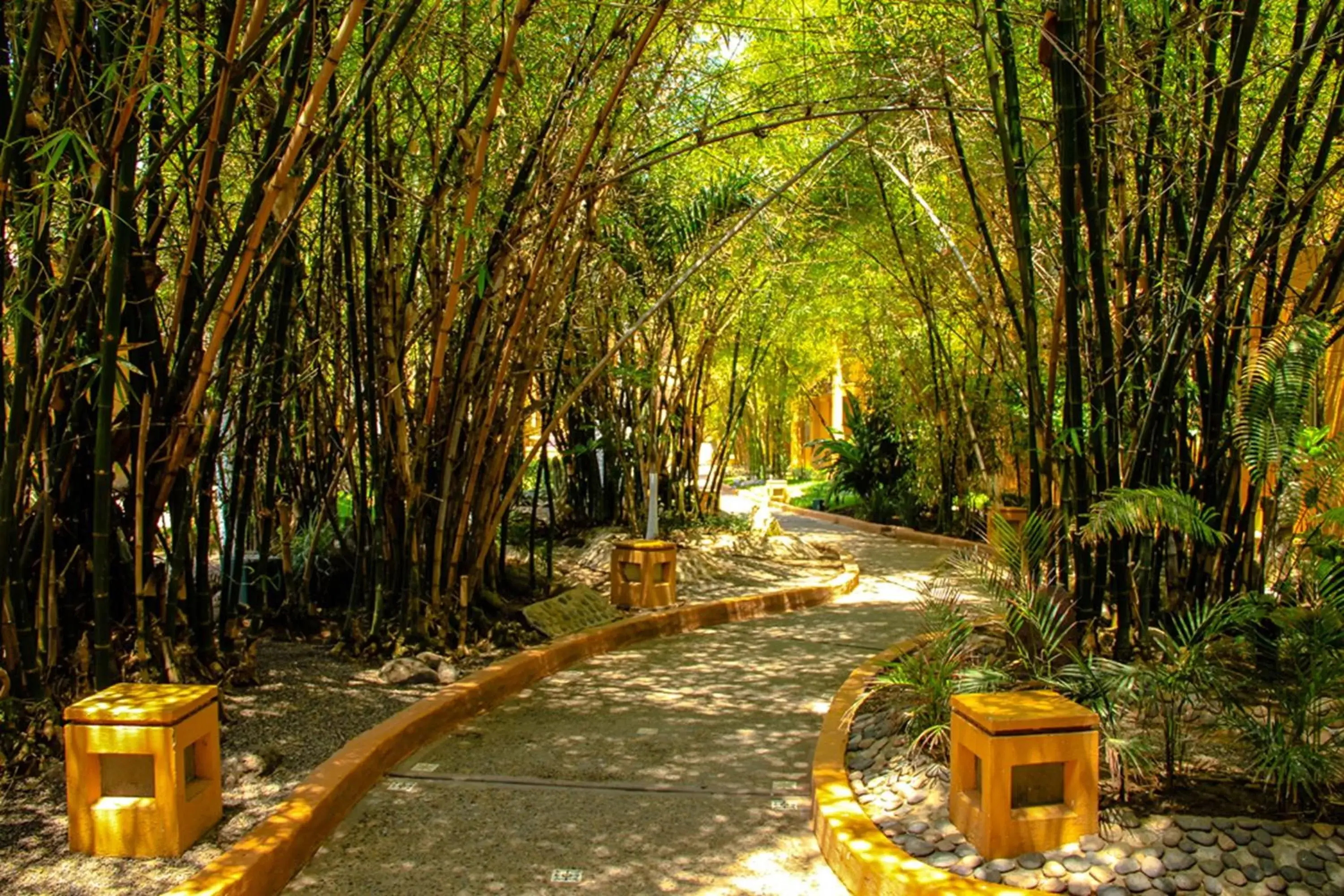 Garden, View in Costa de Oro Beach Hotel