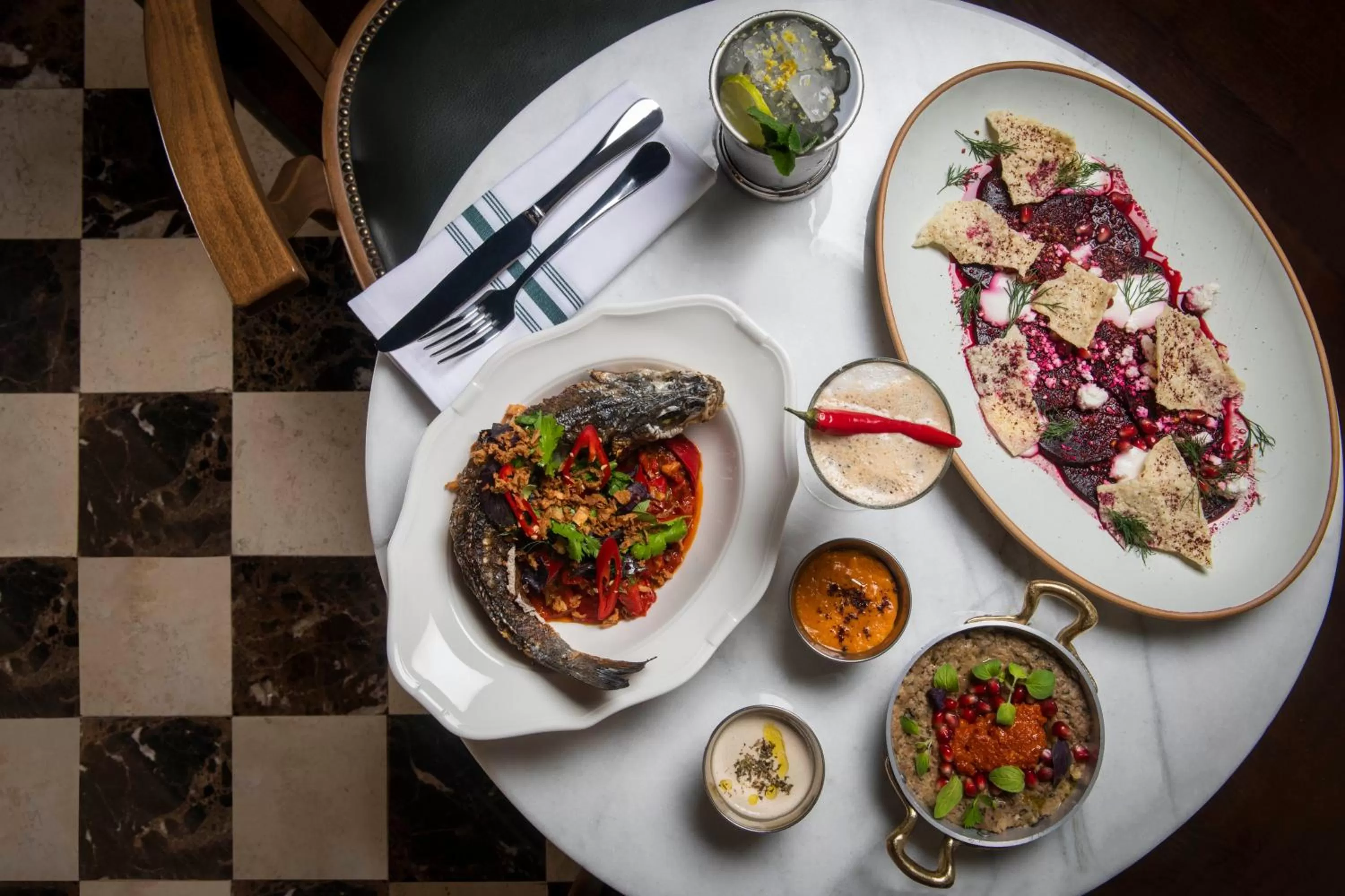 Food and drinks in Communal Hotel Plekhanovi