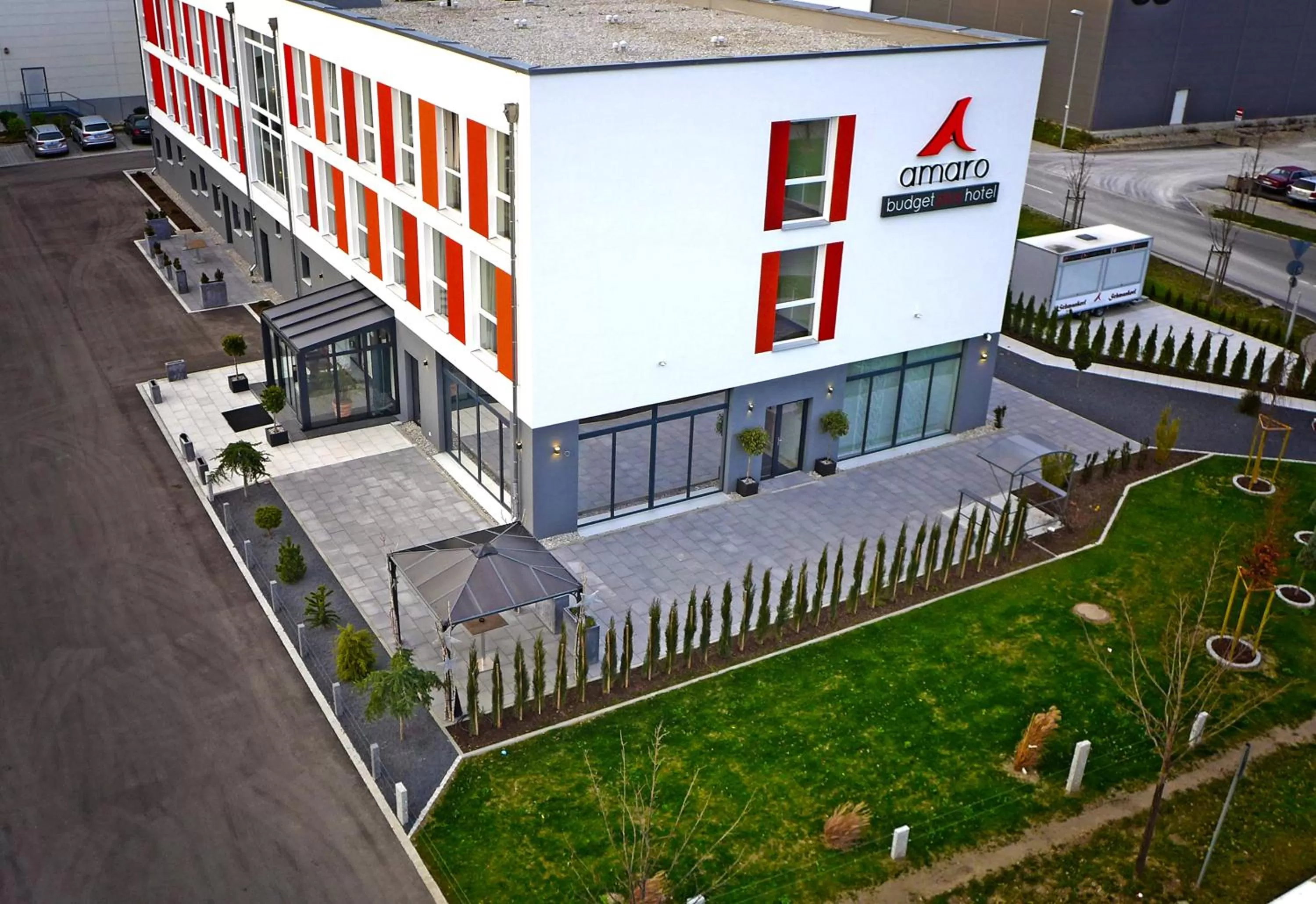 Property building in Amaro Hotel