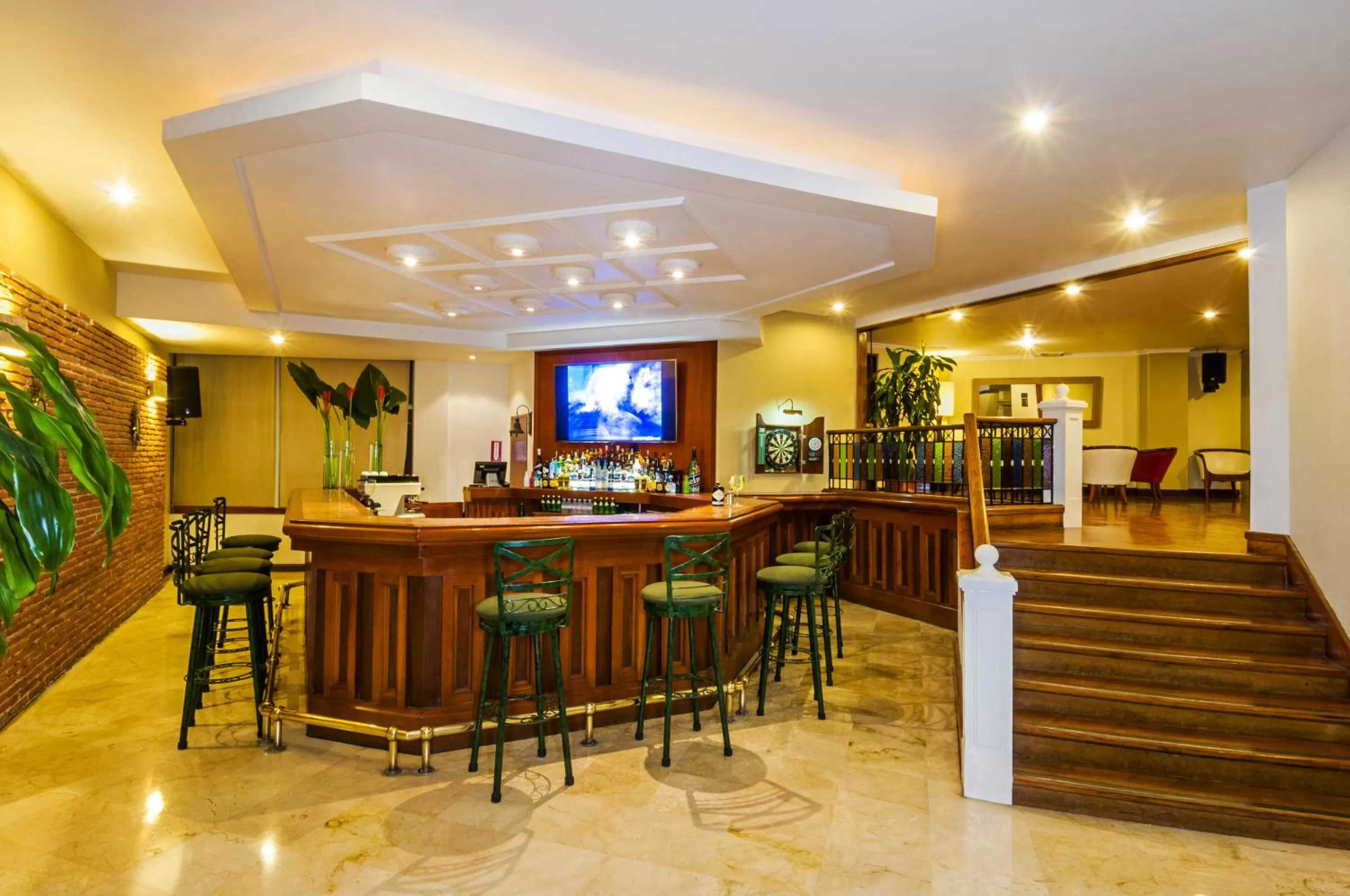 Lounge or bar in Hotel Almirante Cartagena Colombia