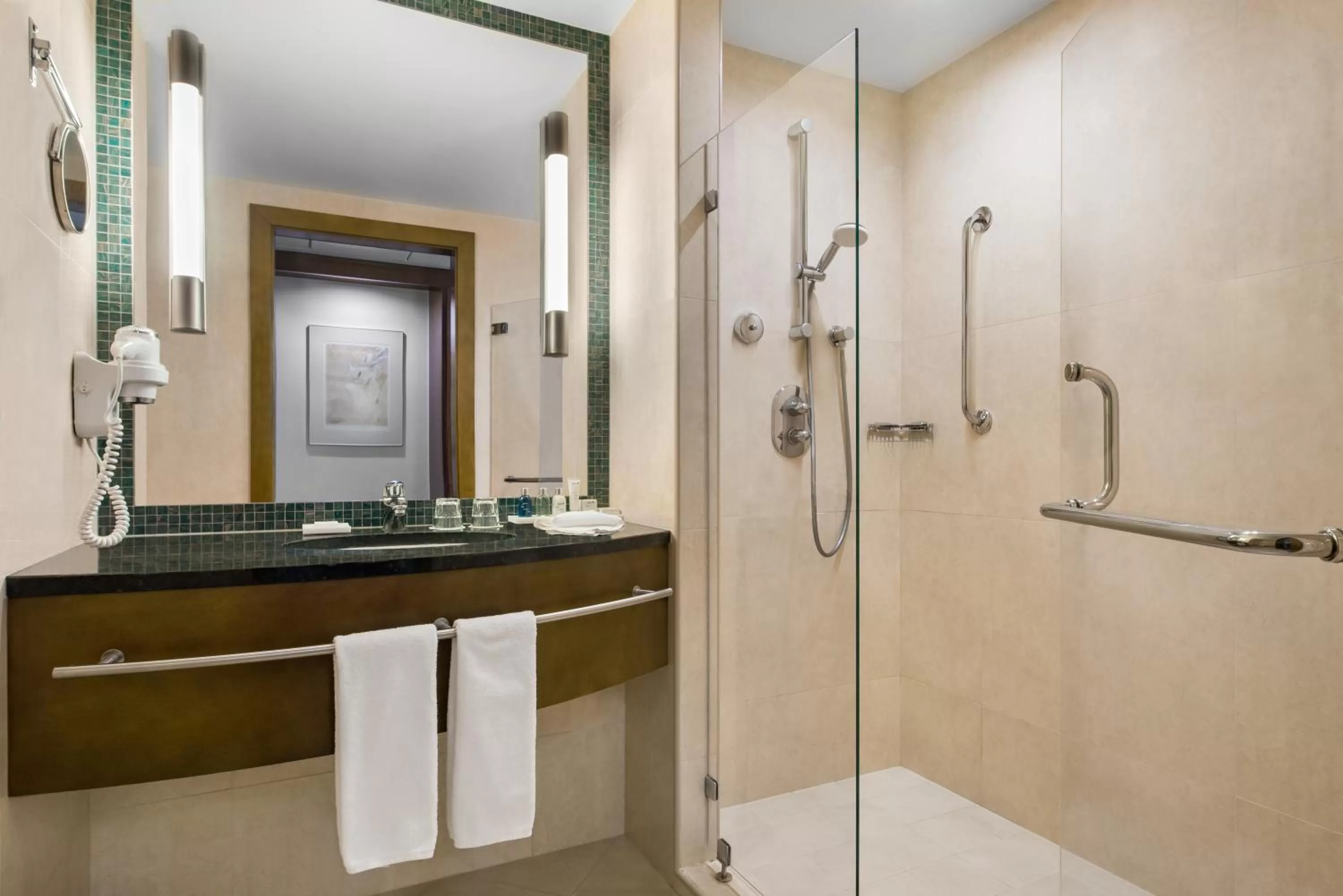 Shower in Radisson Blu Hotel Wroclaw