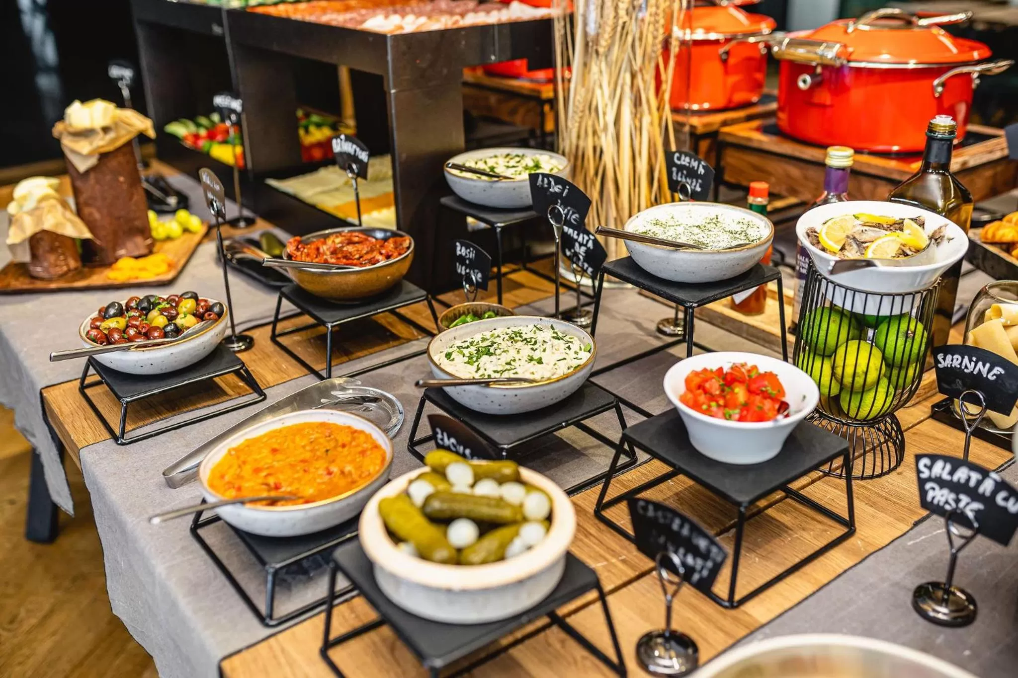 Buffet breakfast in Hermanns Hotel & Spa Sibiu