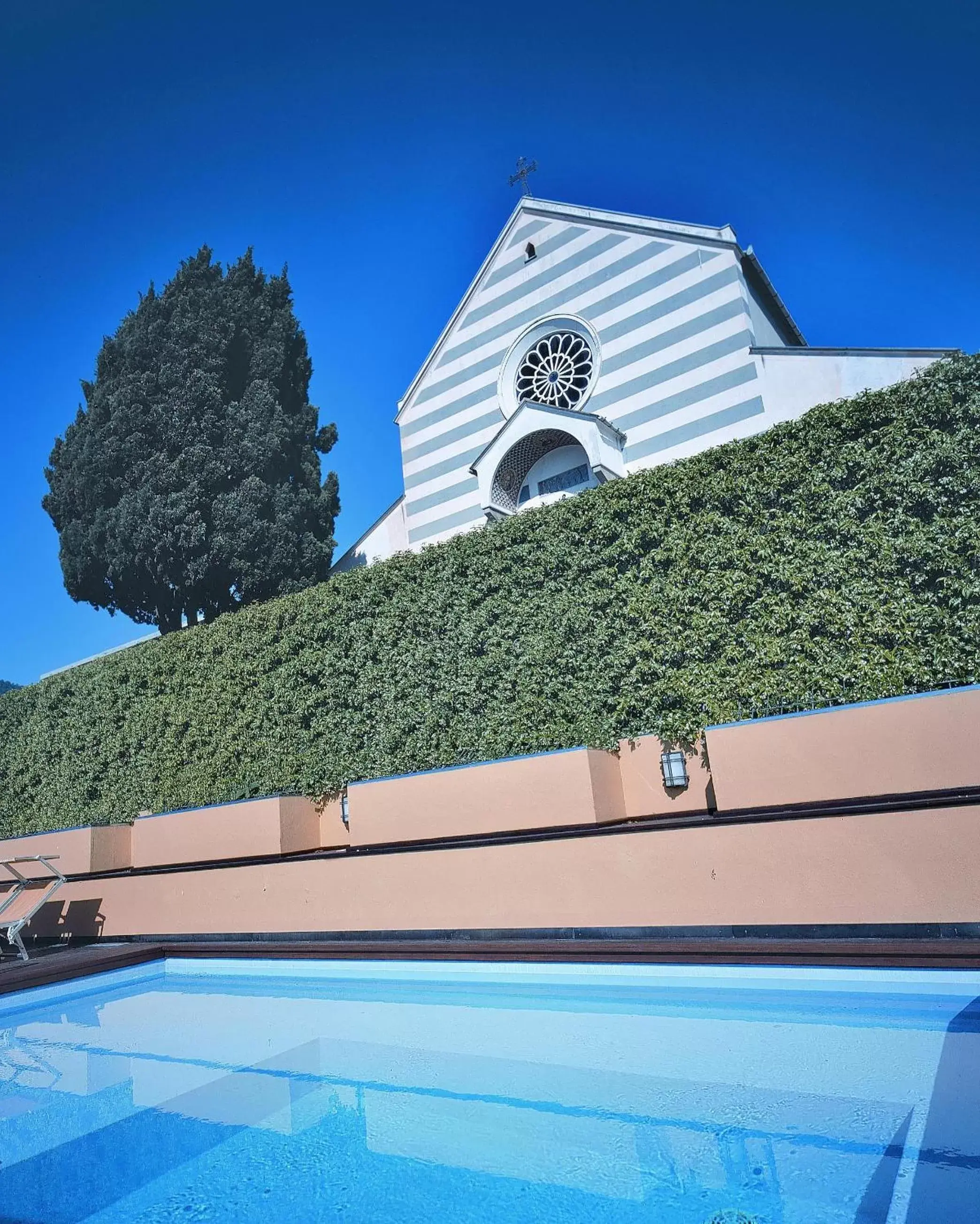 Decorative detail, Swimming Pool in Hotel Laurin