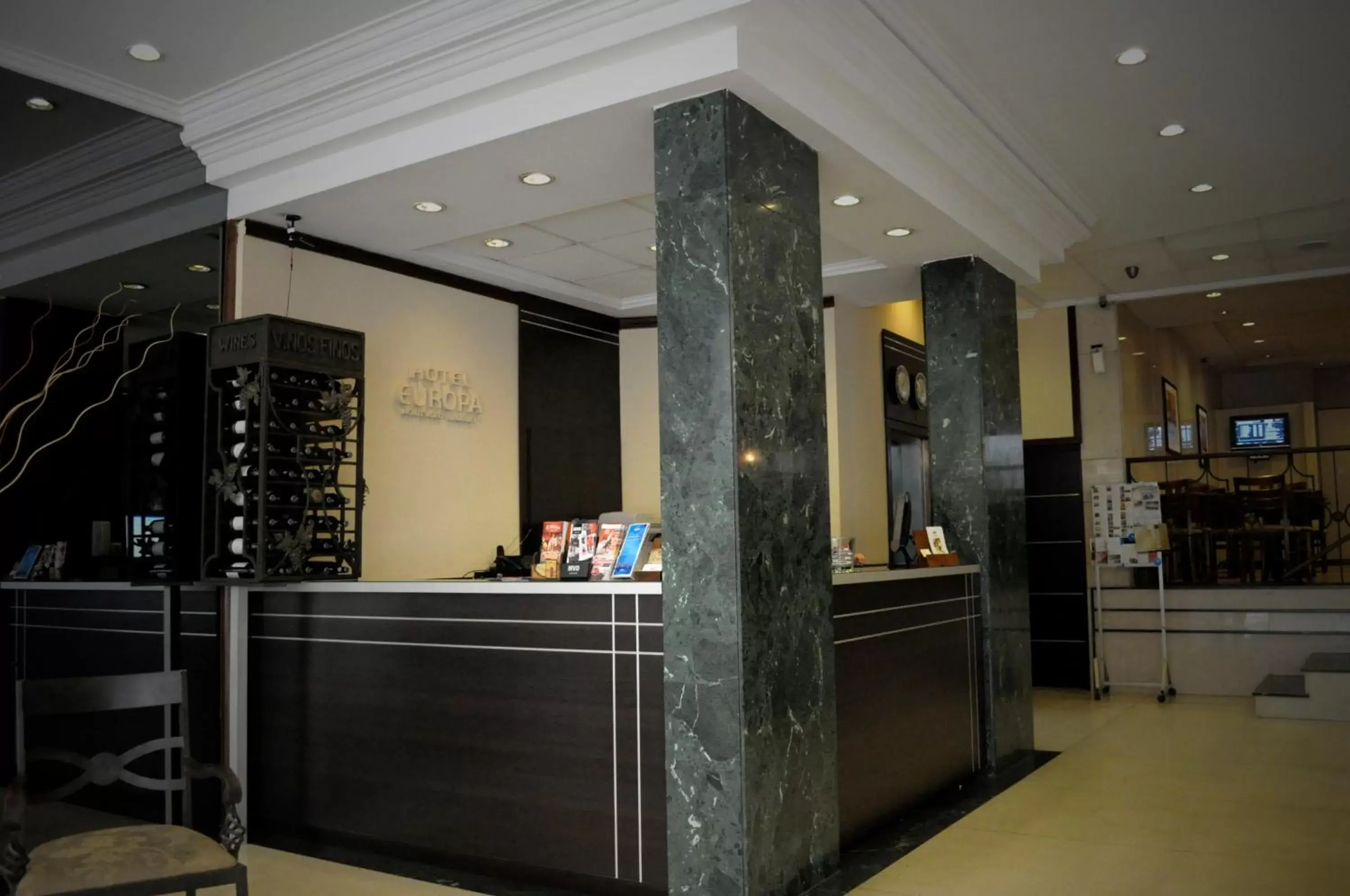 Lobby or reception in Hotel Europa Lobby or reception in Hotel Europa