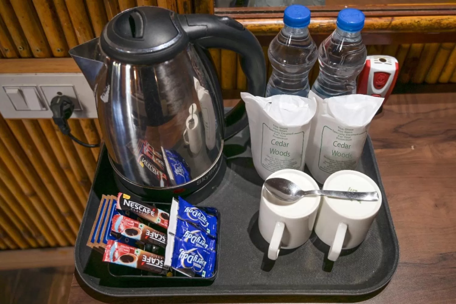 Coffee/tea facilities in Cedar Woods Resort