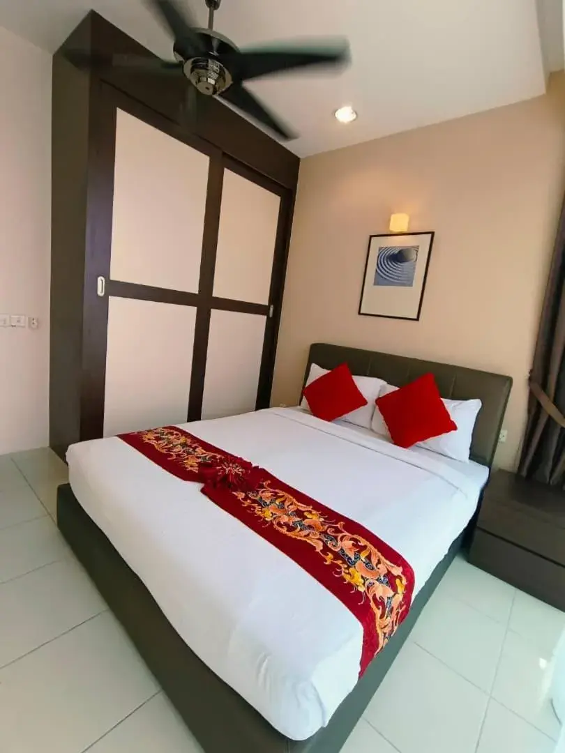 Bed in Cinta Sayang Resort