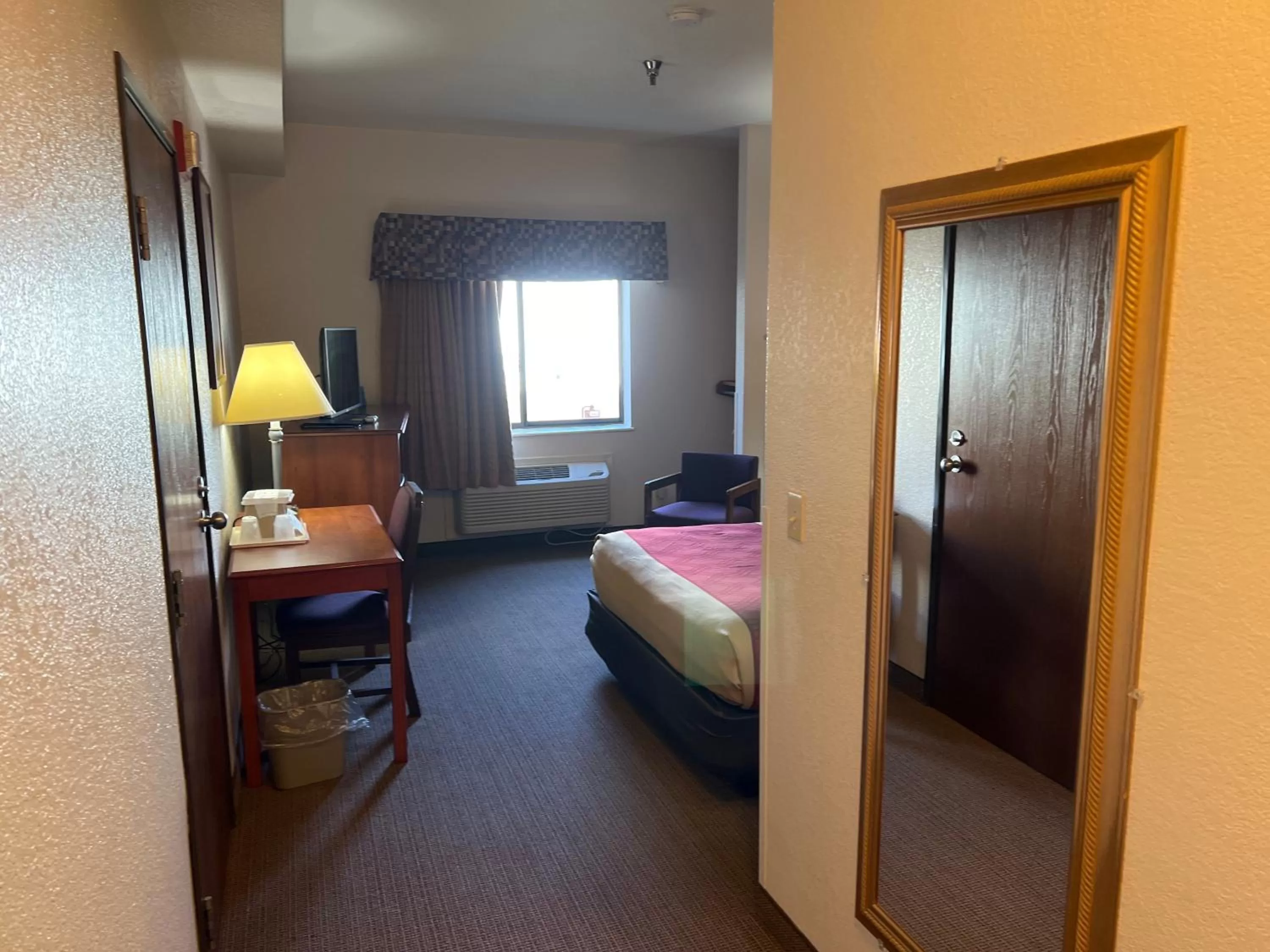 Bed in Express Inn & suites