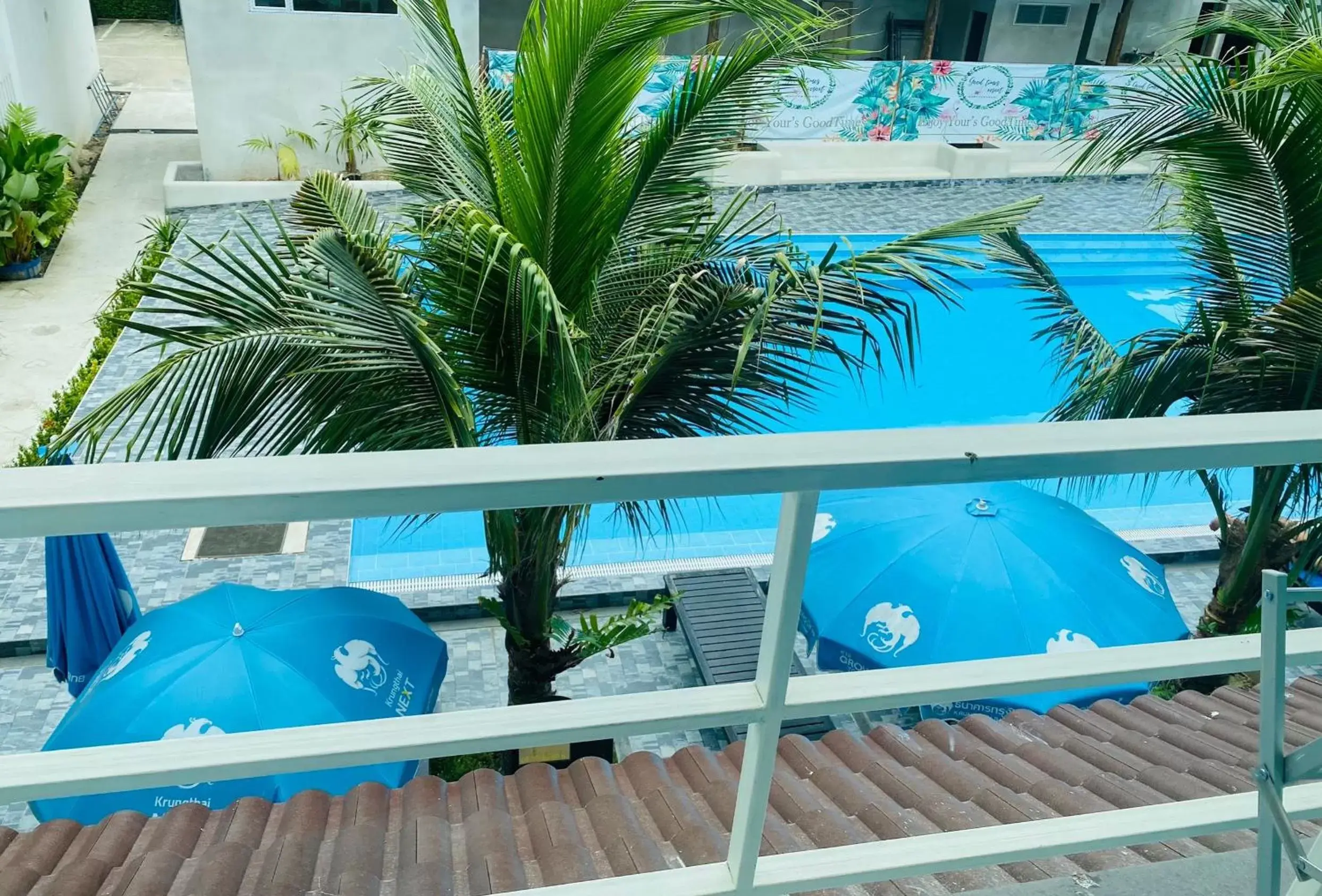 Pool View in Good Times Resort -SHA Extra Plus