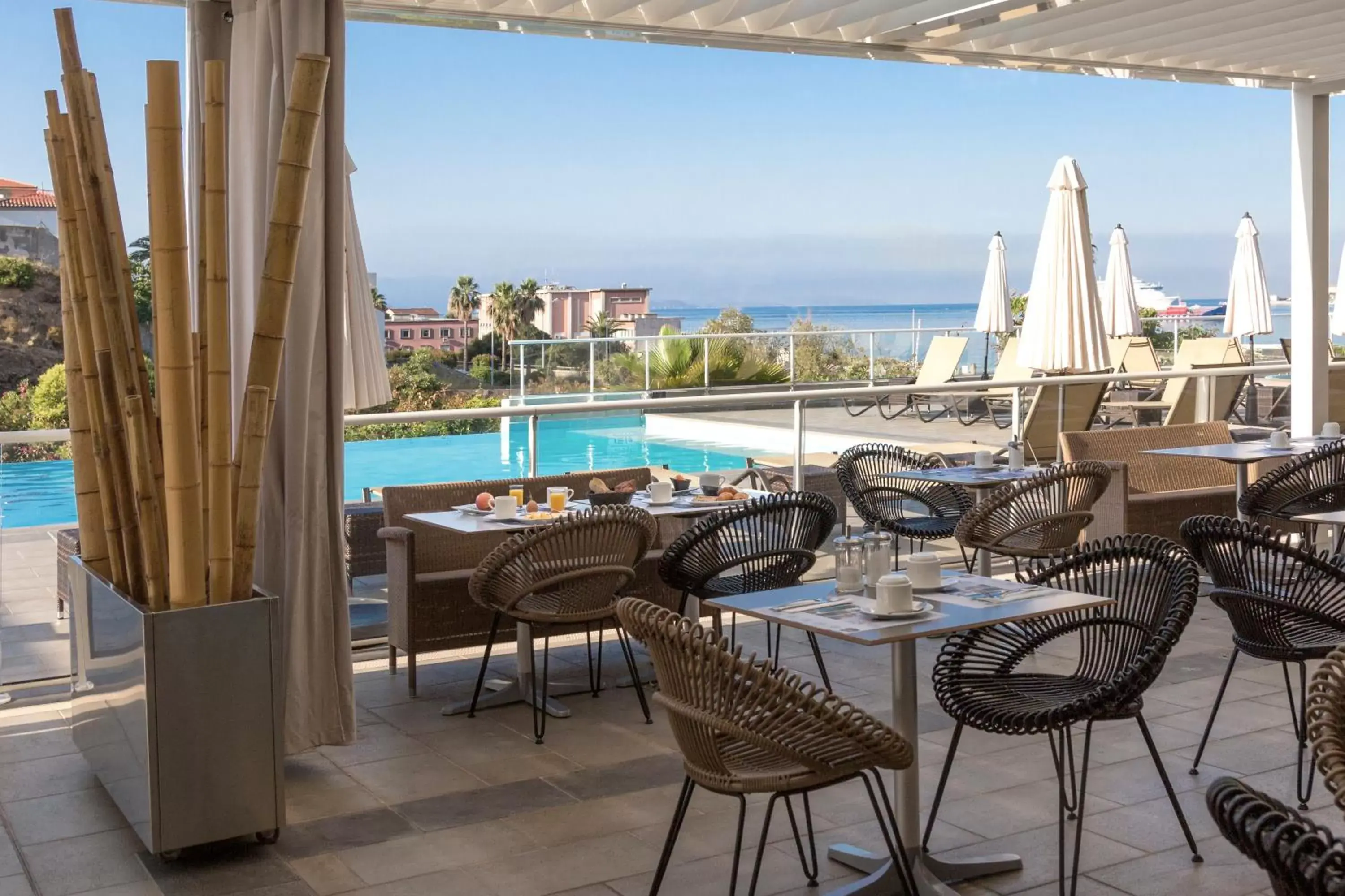 Day, Pool View in Residence de Tourisme Ajaccio Amirauté