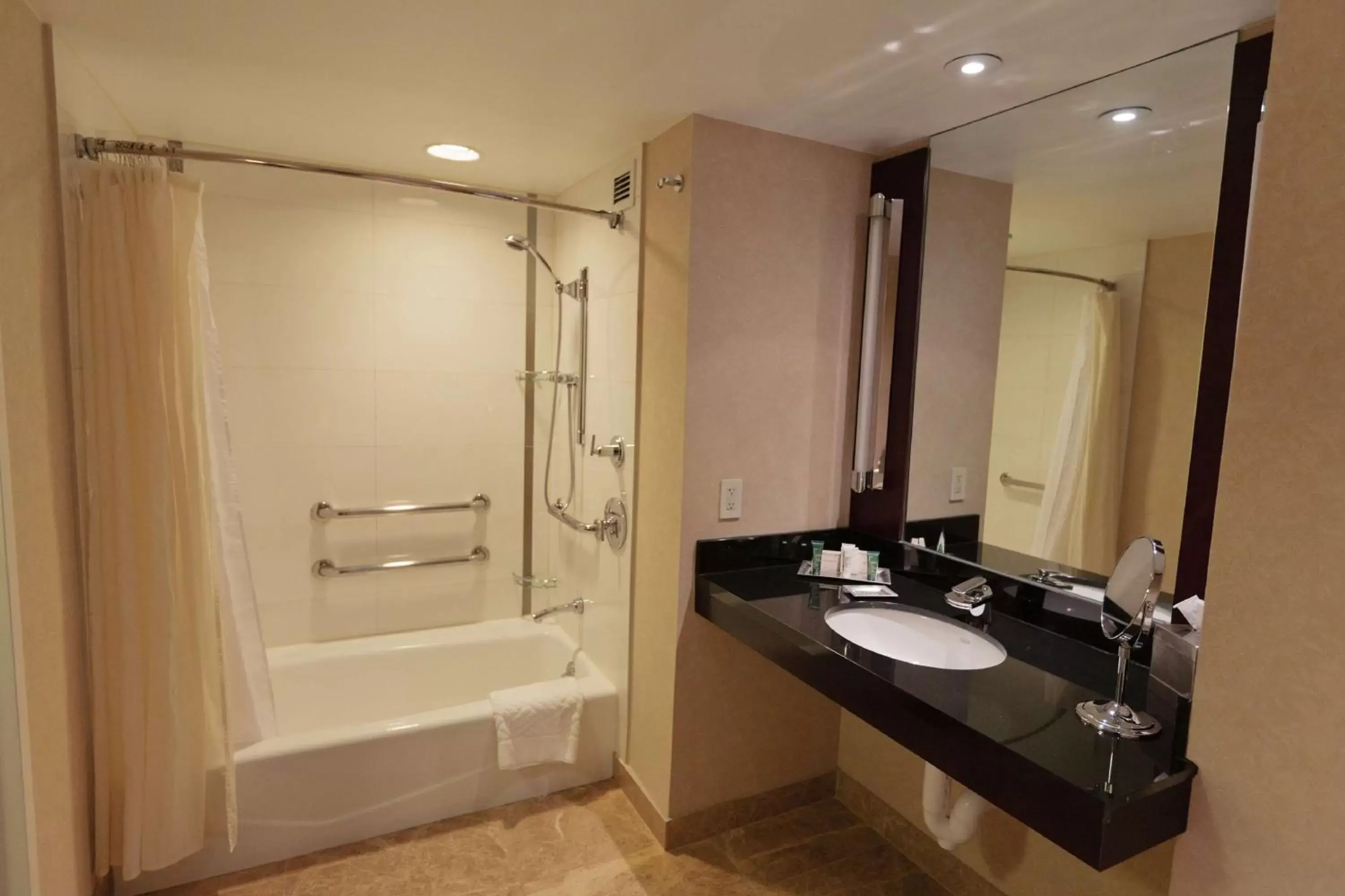 Bathroom in Hilton Charlotte Uptown