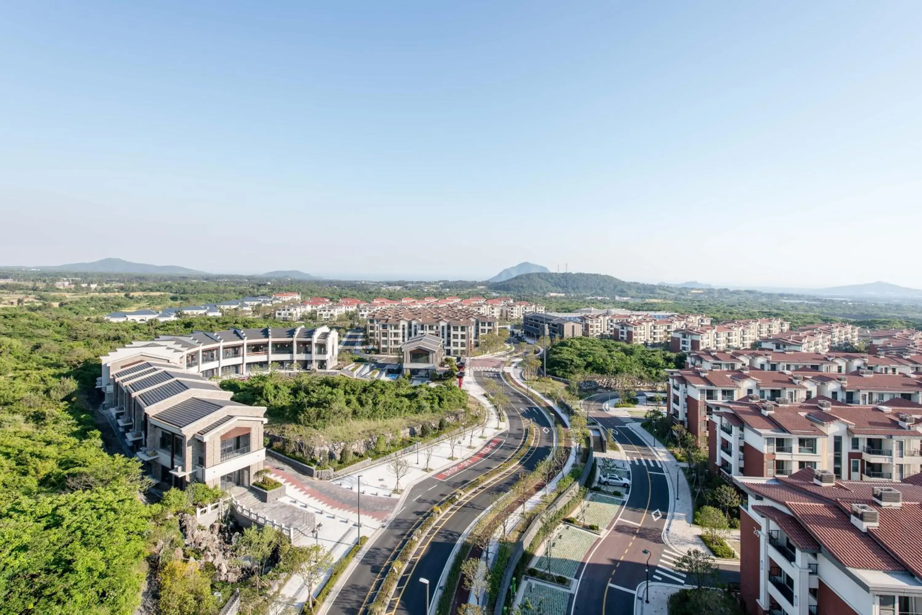 Property building, Bird's-eye View in Somerset Jeju Shinhwa World