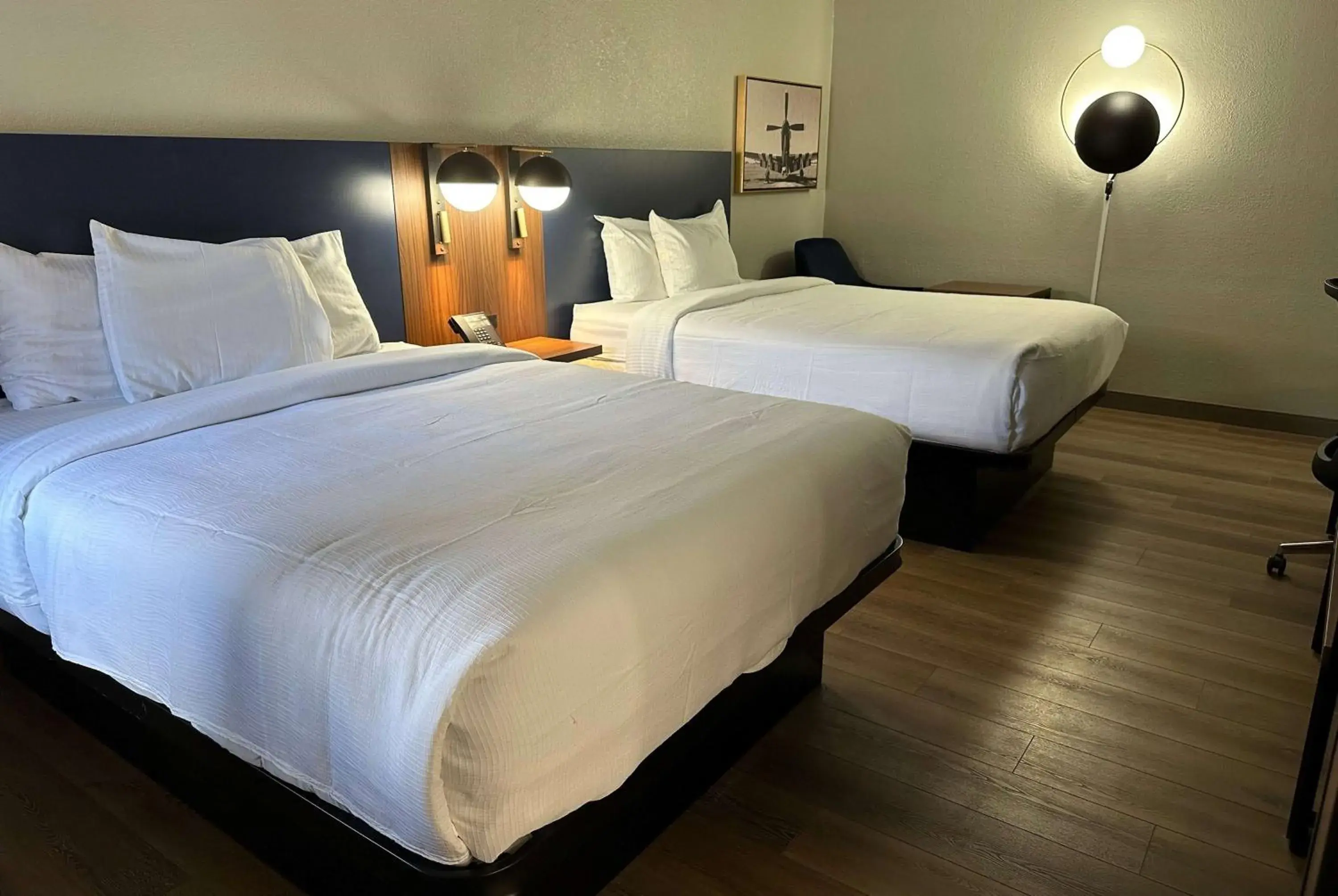 Photo of the whole room, Bed in La Quinta Inn by Wyndham Huntsville Research Park