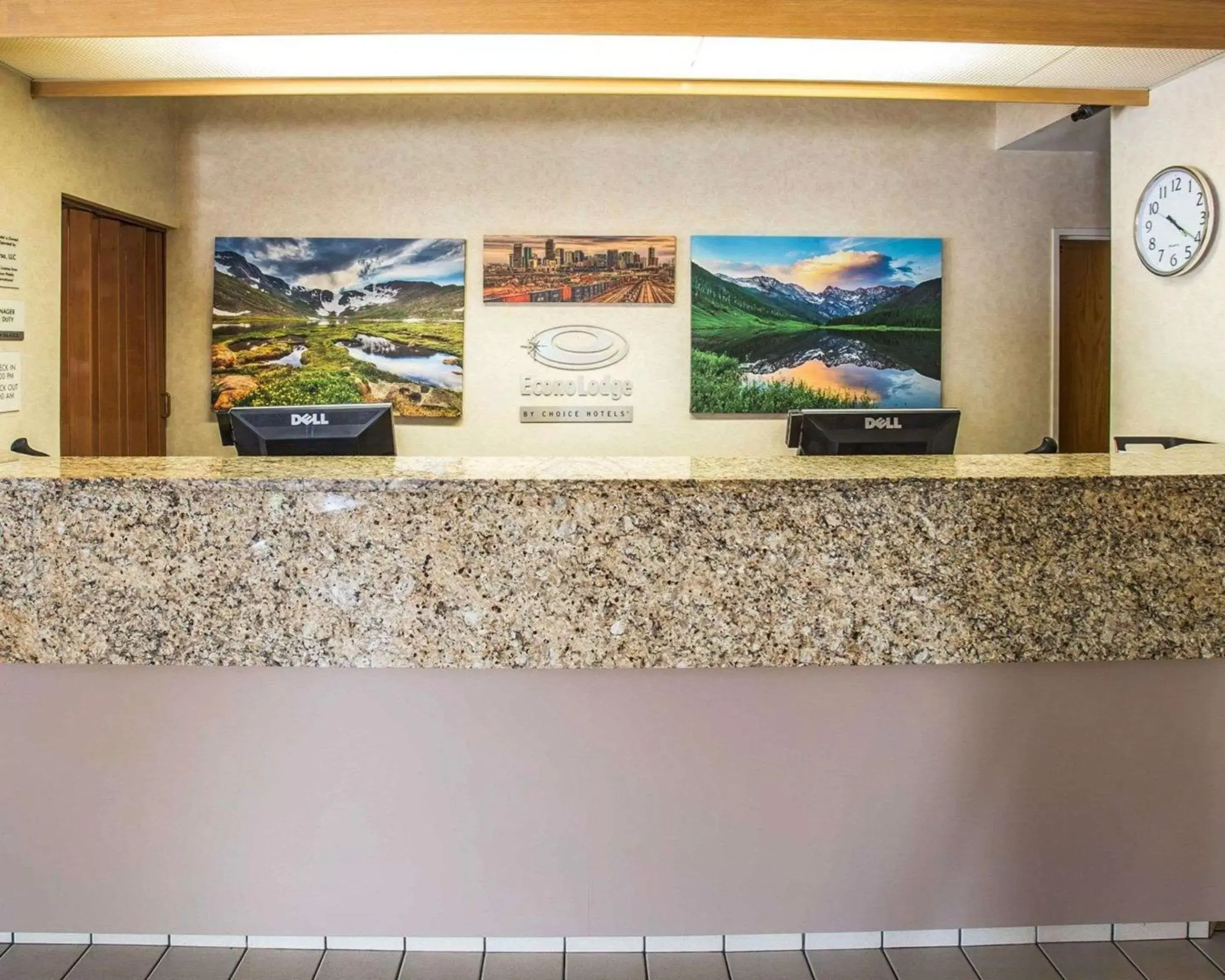 Lobby or reception, Lobby/Reception in Econo Lodge Denver International Airport