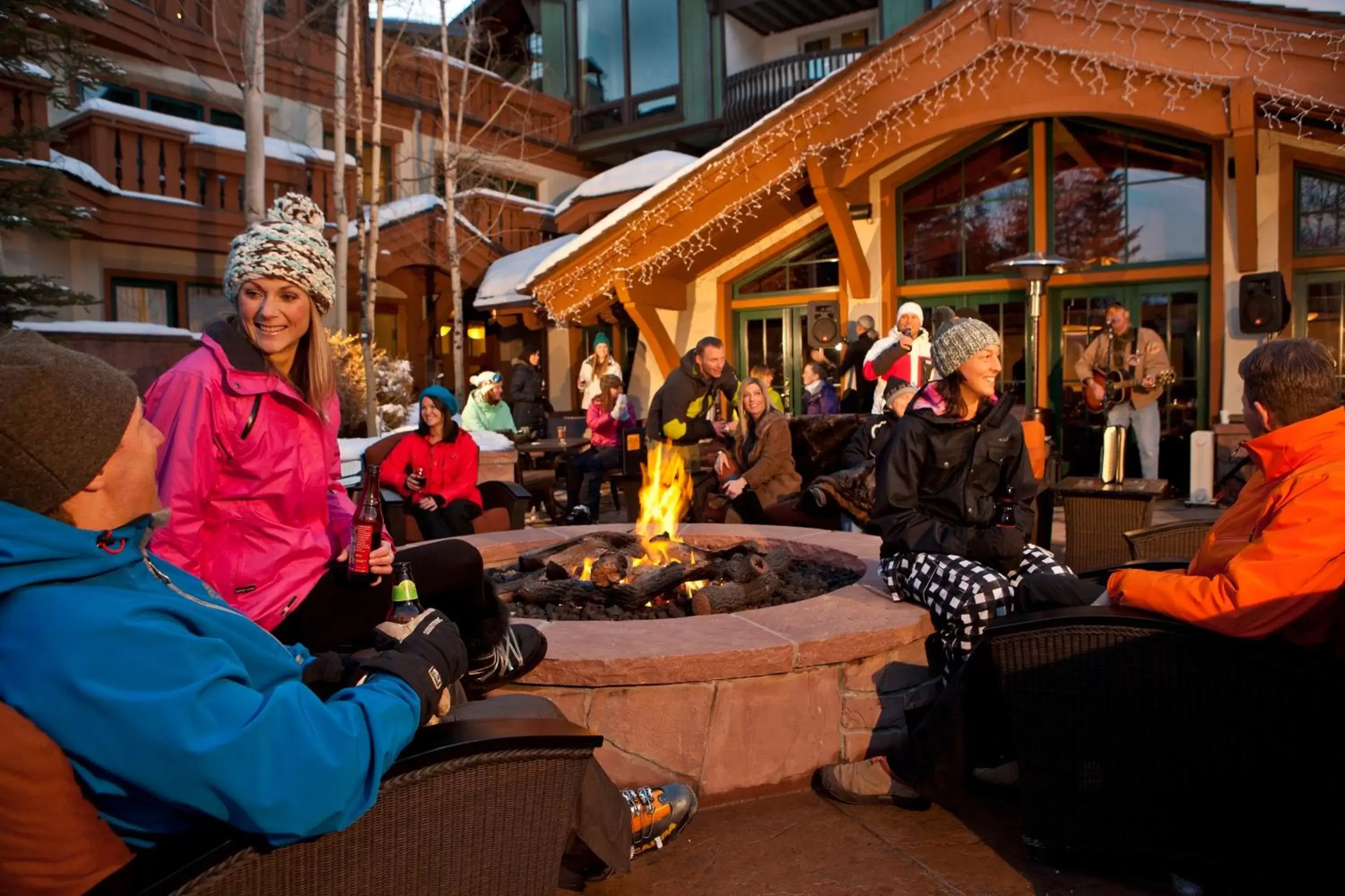 People in Lodge at Vail, A RockResort
