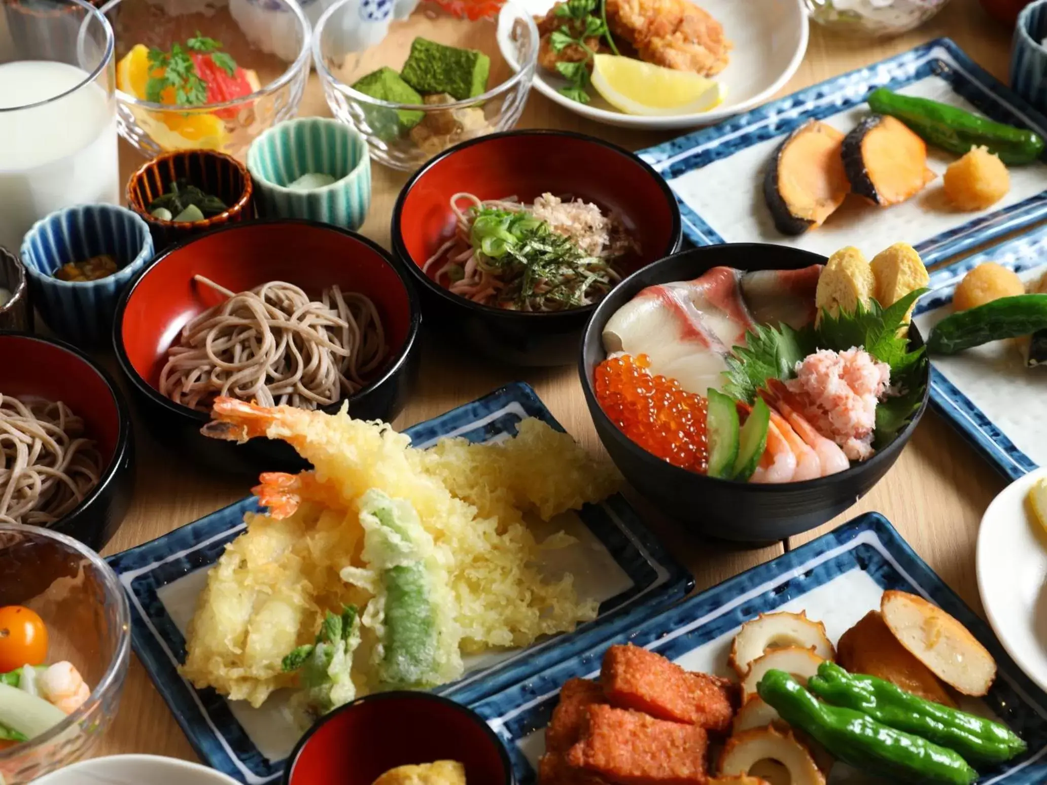 Buffet breakfast, Food in Onyado Nono Matsue Natural Hot Spring