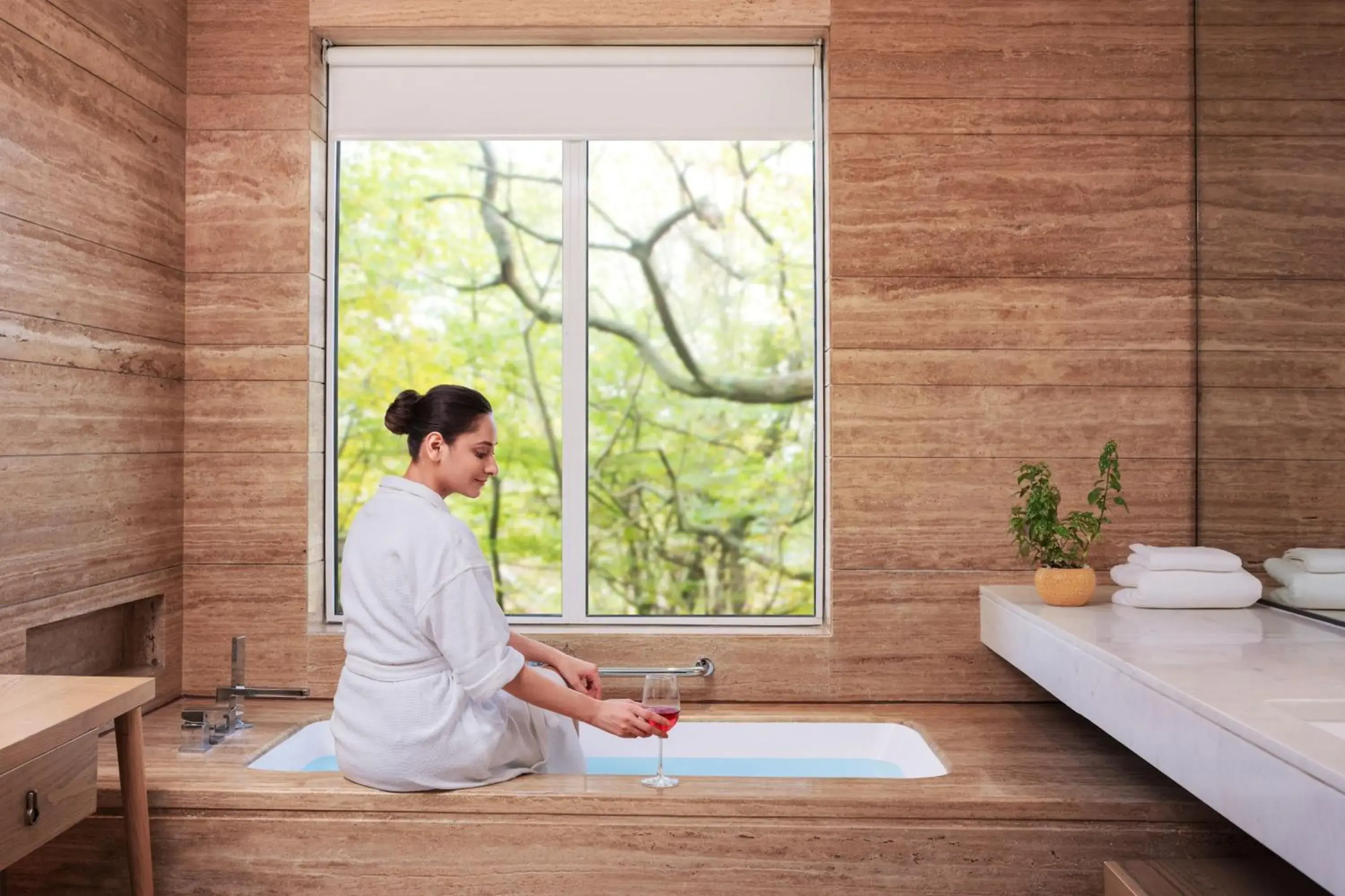 Bathroom in Courtyard by Marriott Aravali Resort