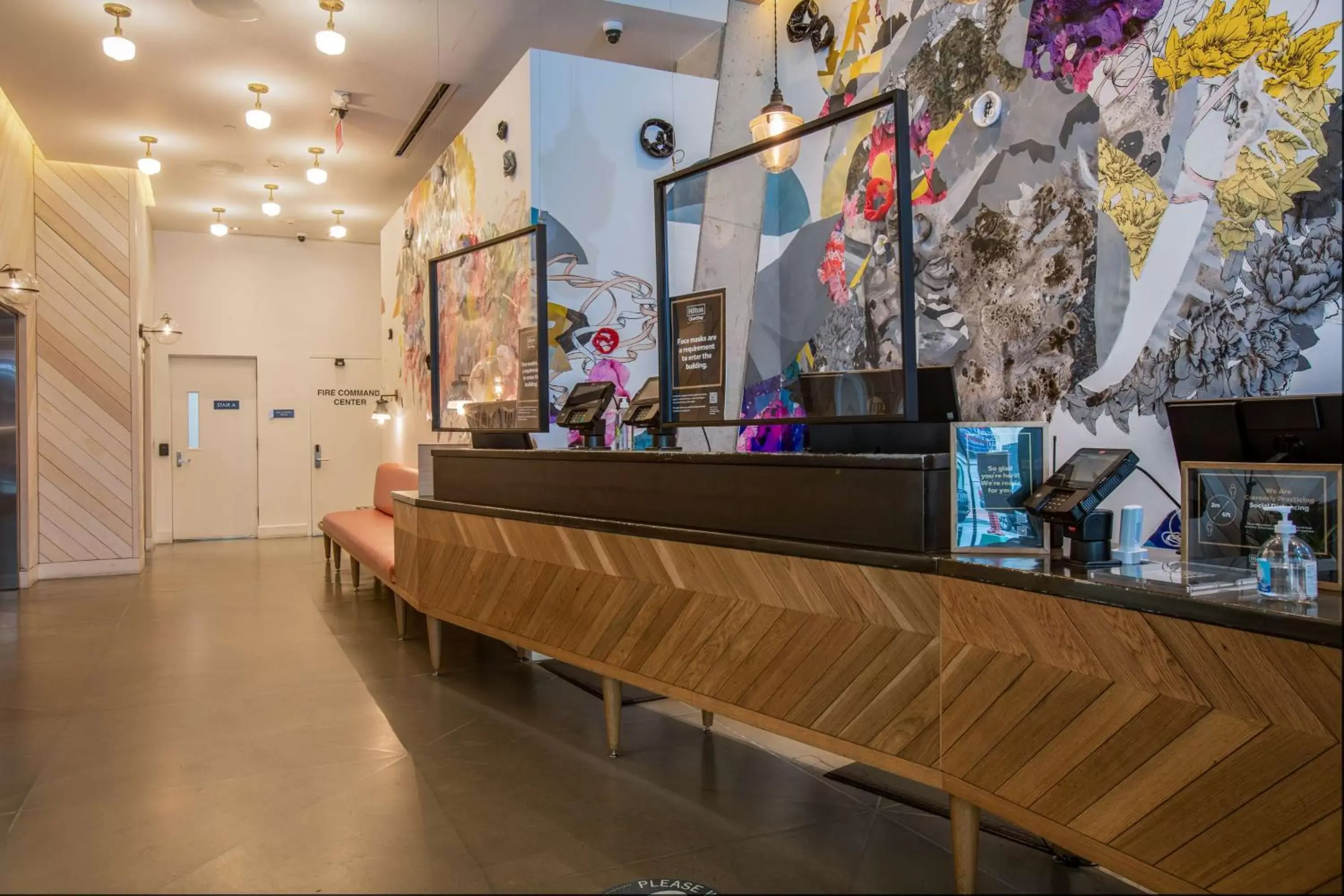 Lobby or reception in Motto by Hilton Washington DC City Center Lobby or reception in Motto by Hilton Washington DC City Center