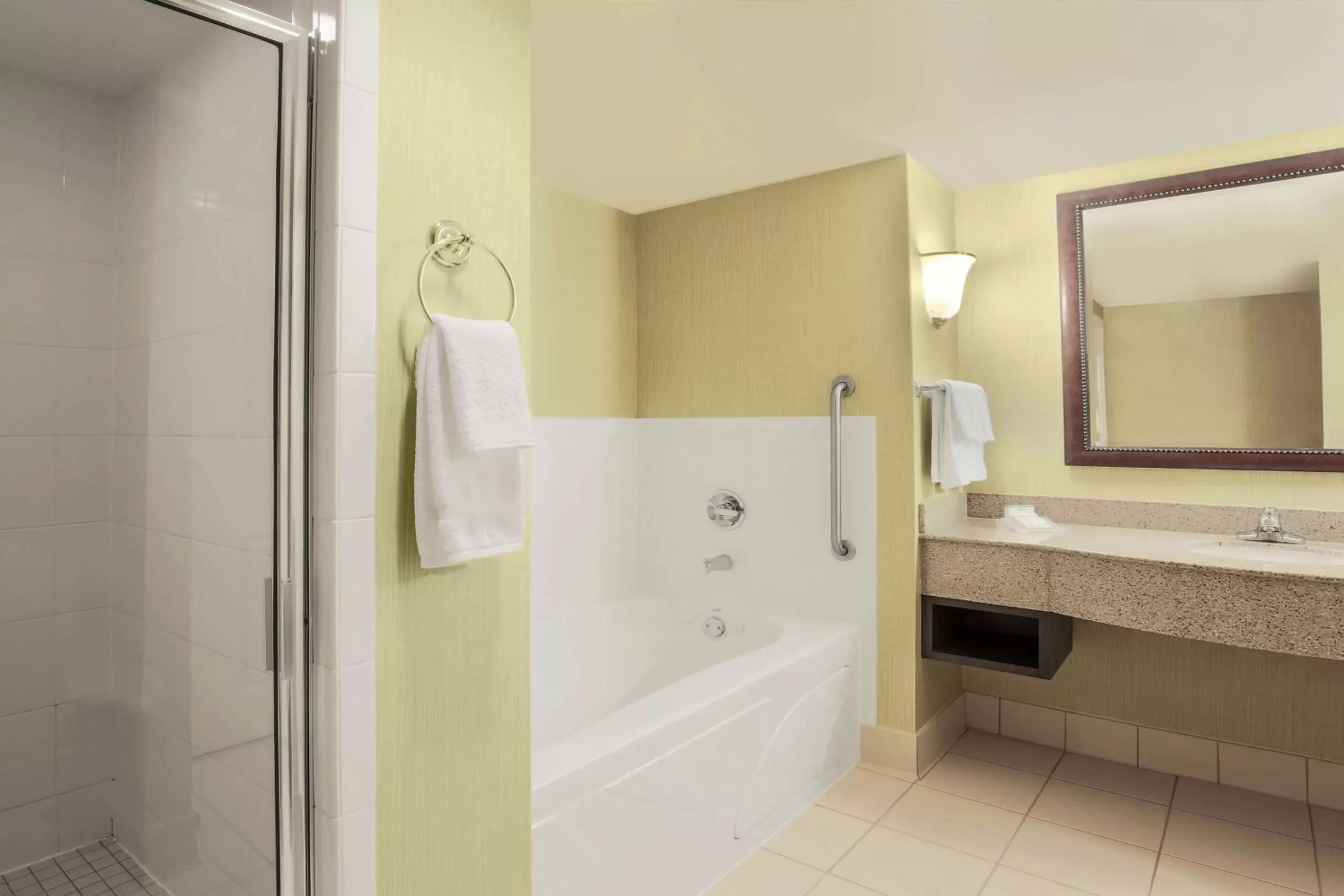 Bathroom in Hilton Garden Inn Chicago/Midway Airport