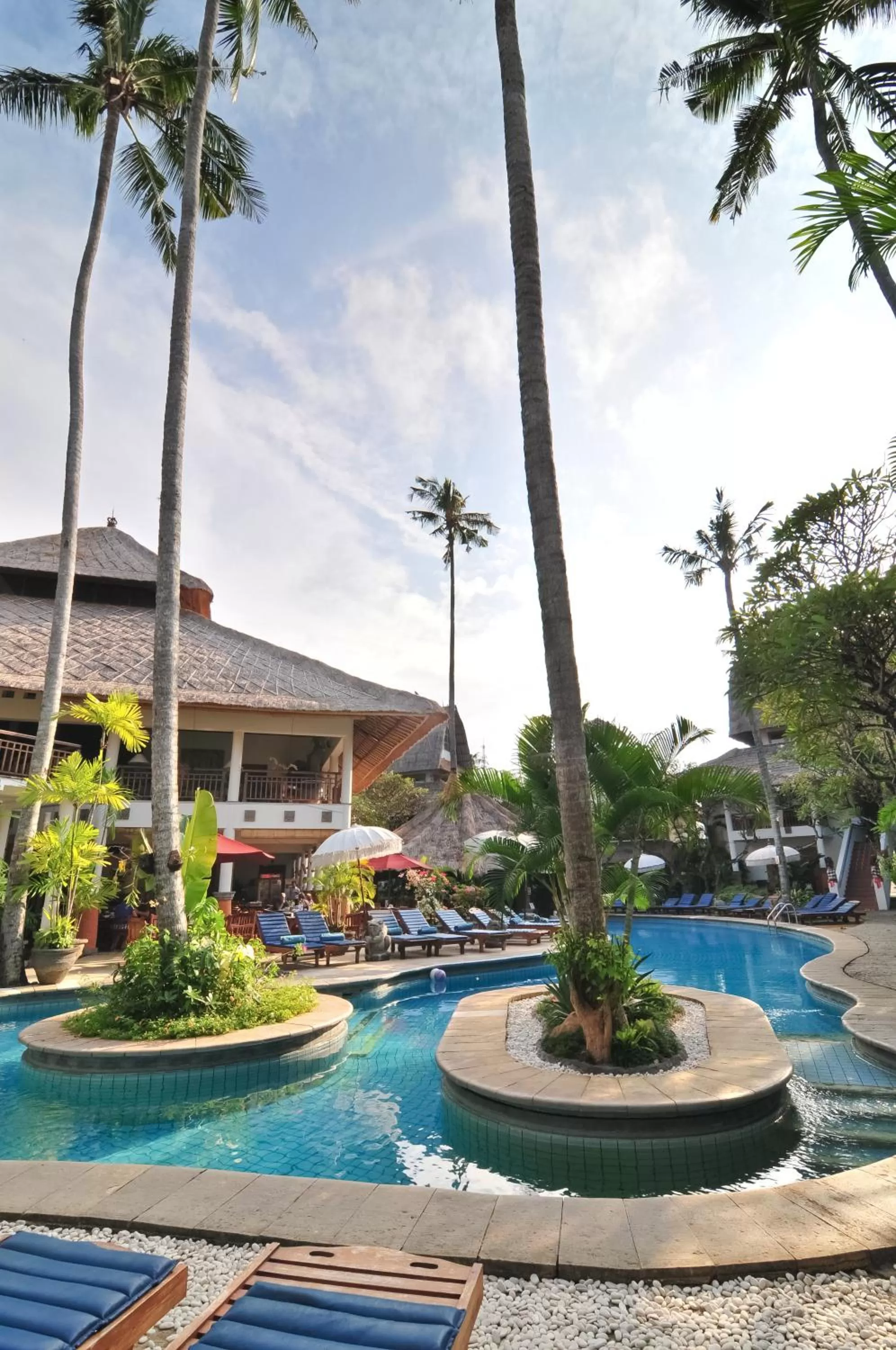 Swimming pool in Sativa Sanur Cottages