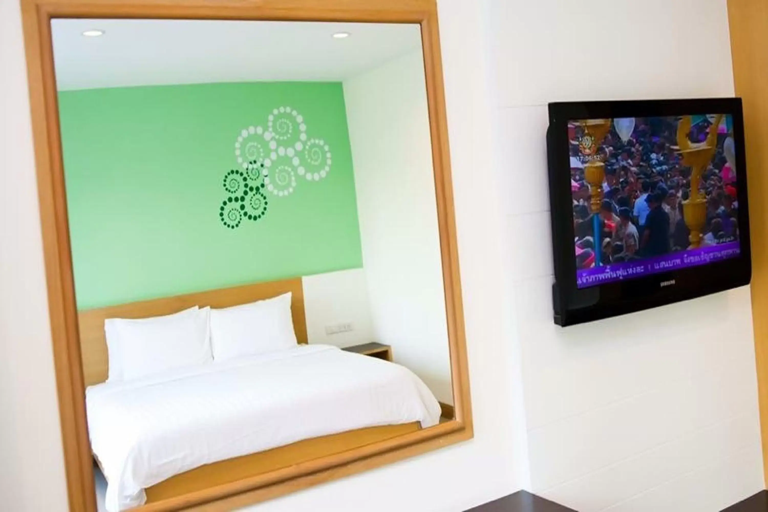 Bed in Phavina Hotel Rayong SHA Extra Plus Bed in Phavina Hotel Rayong SHA Extra Plus