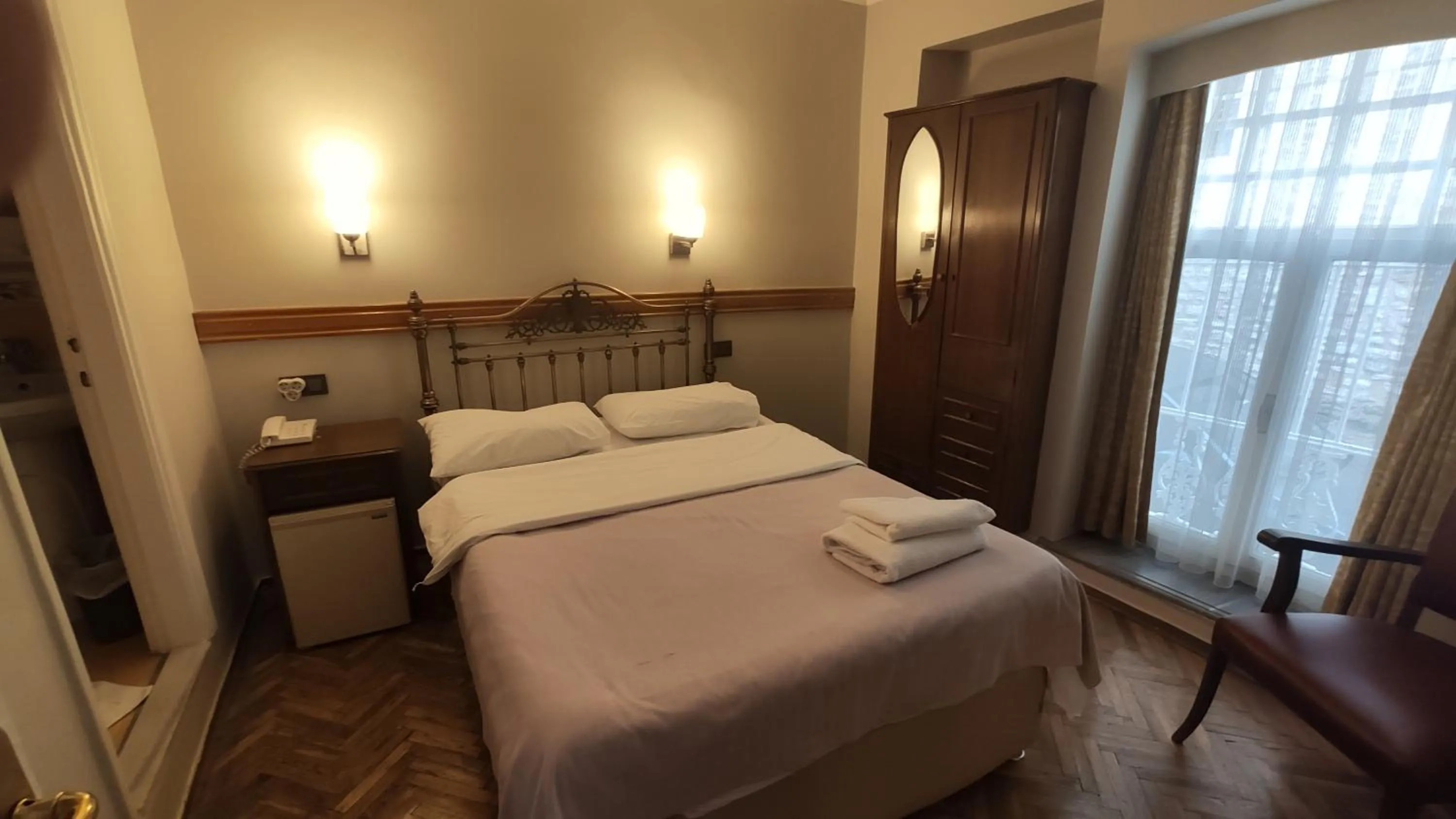 Bed in Turkoman Hotel