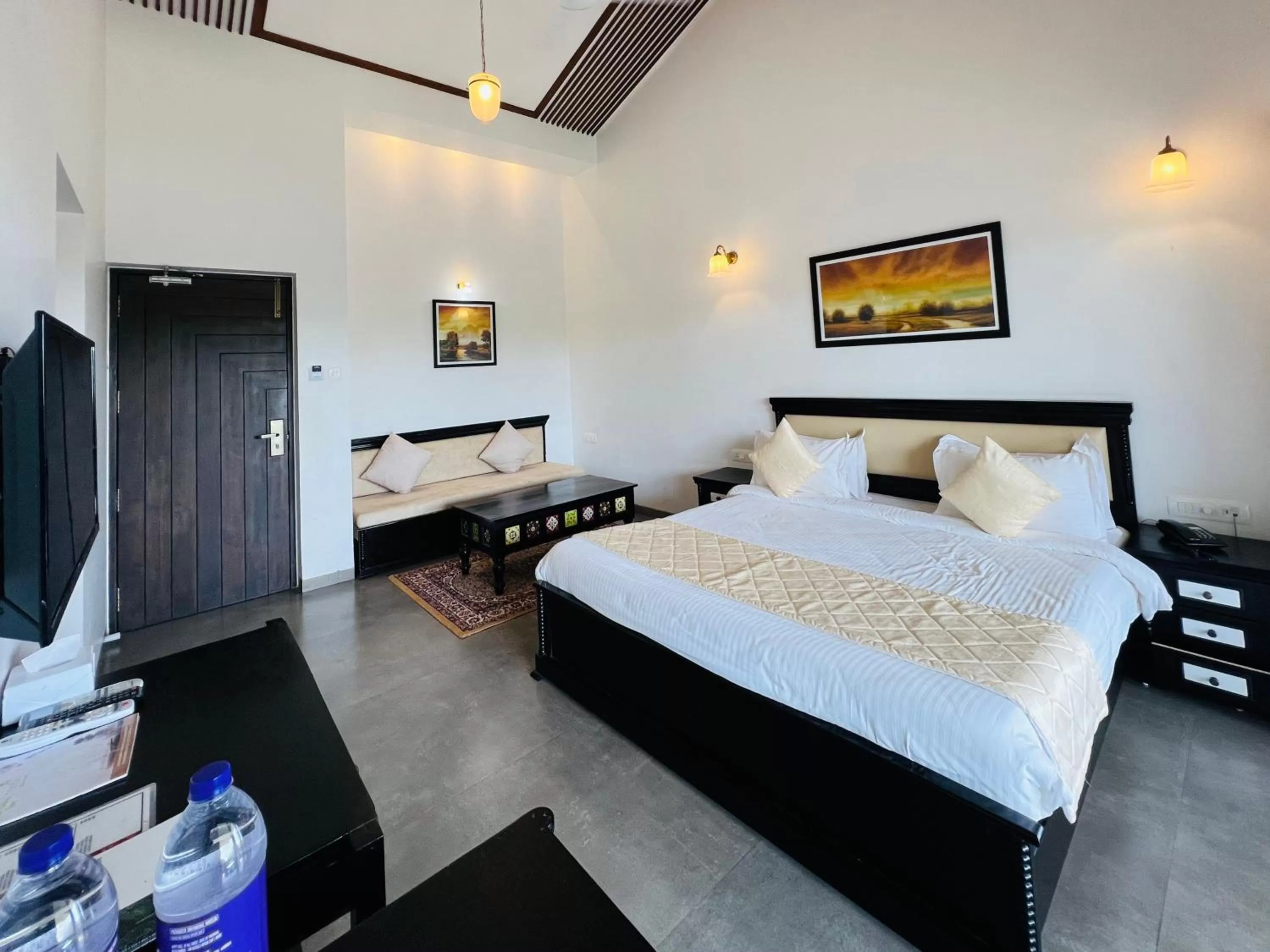 Bed in Tranquil Resort & Spa