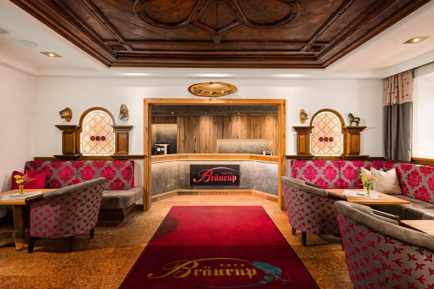 Lobby or reception, Lobby/Reception in Hotel Bräurup
