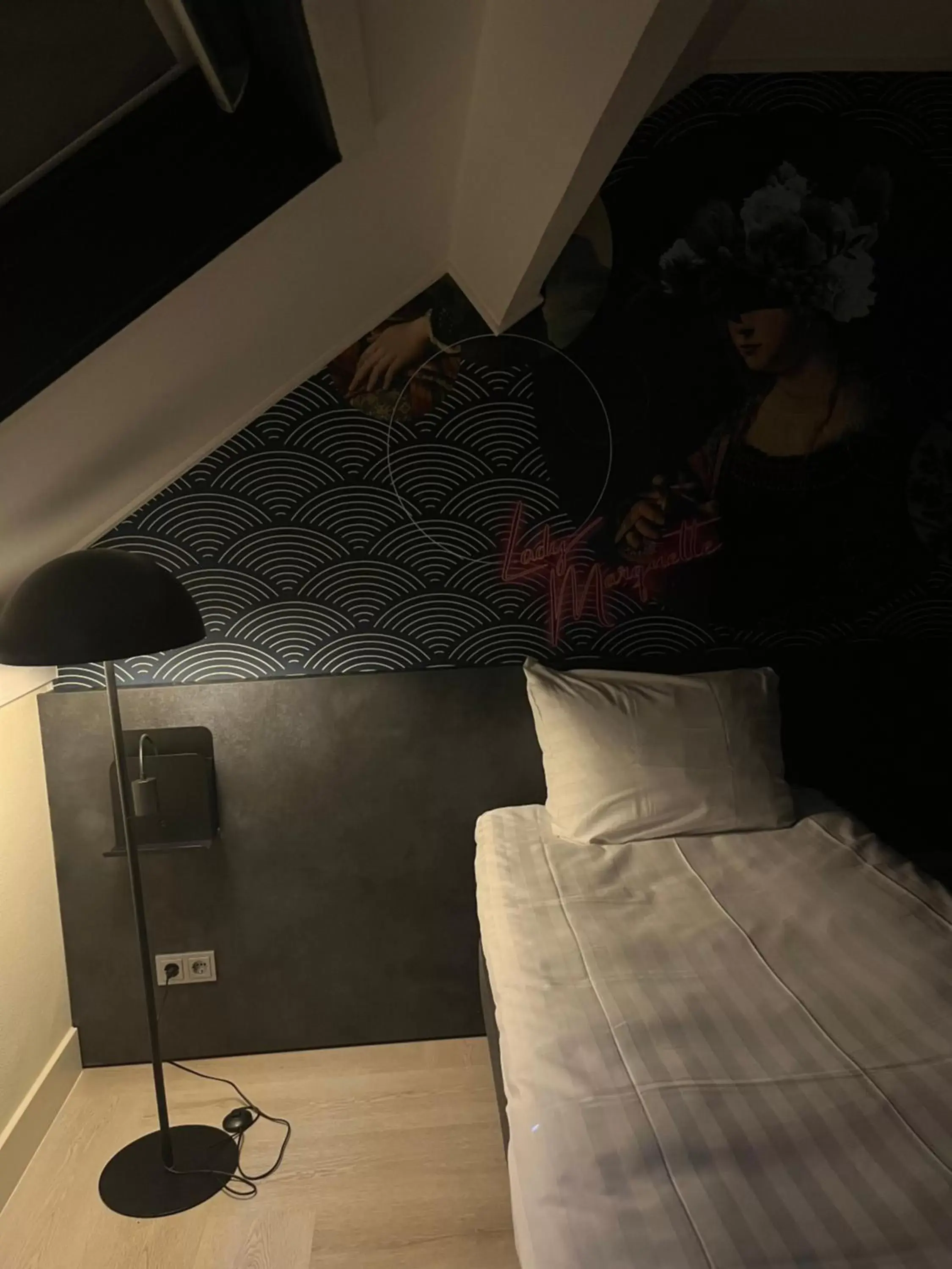 Bedroom, Bed in Hotel Heemskerk