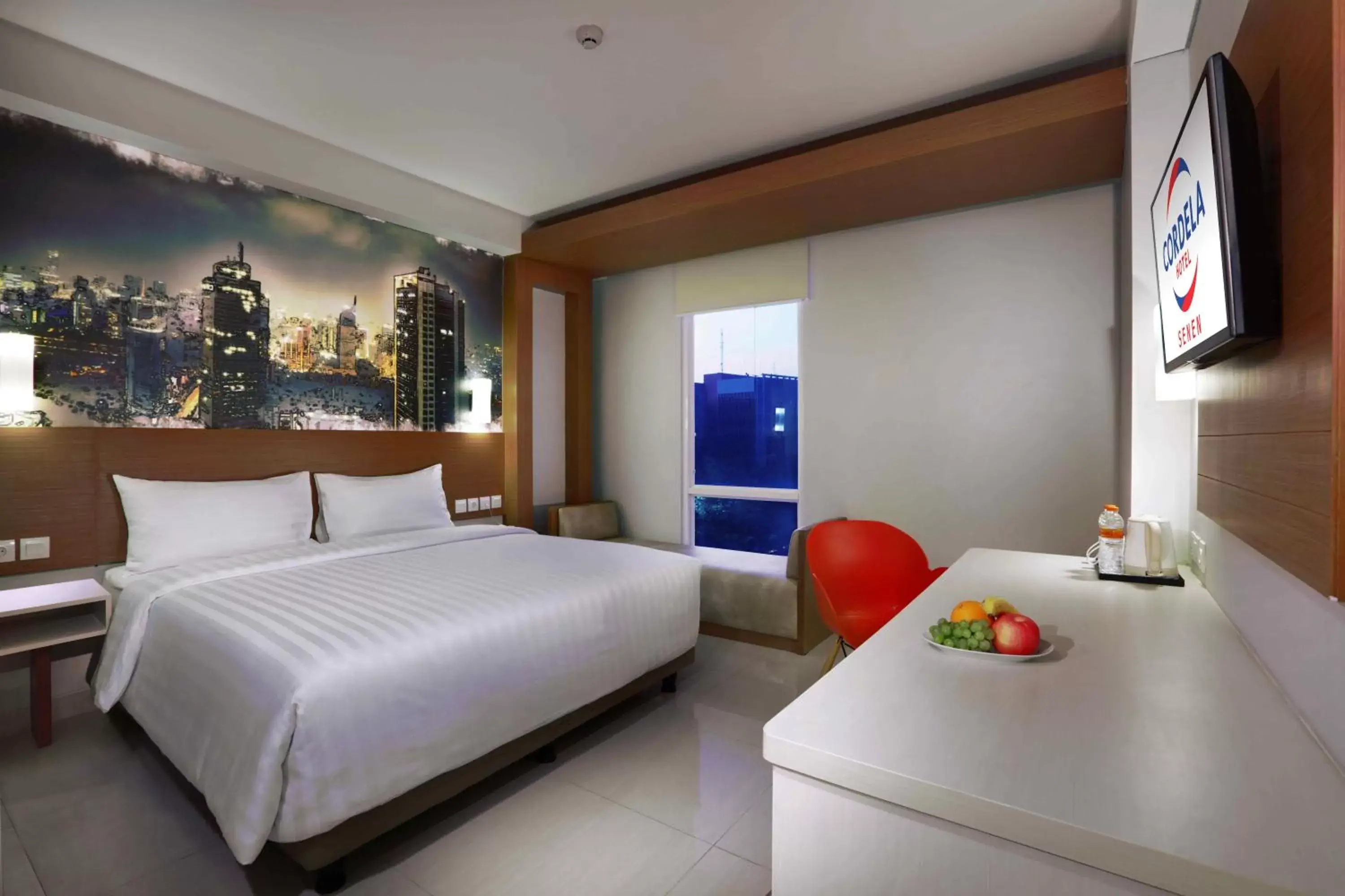 Photo of the whole room, Bed in Cordela Senen Jakarta