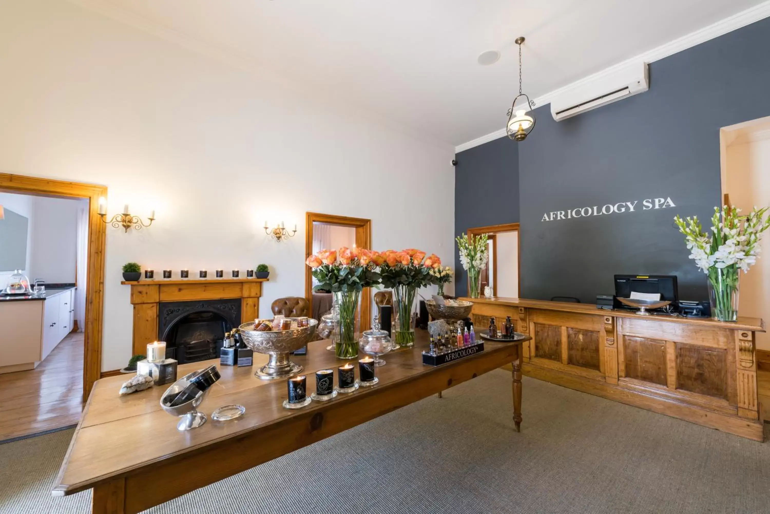 Spa and wellness centre/facilities, Kitchen/Kitchenette in Drostdy Hotel