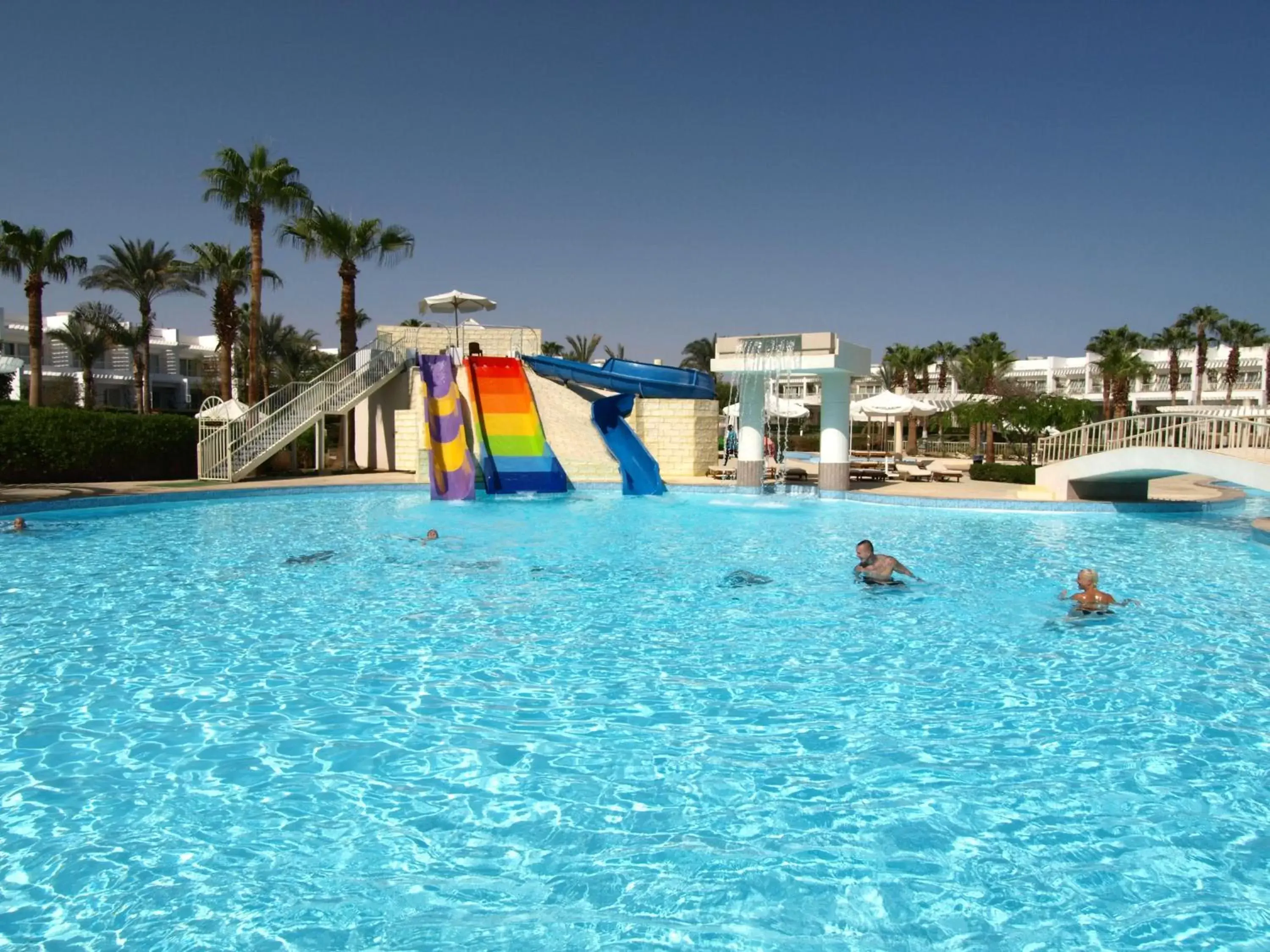 Pool view, Water Park in Monte Carlo Sharm Resort & Spa