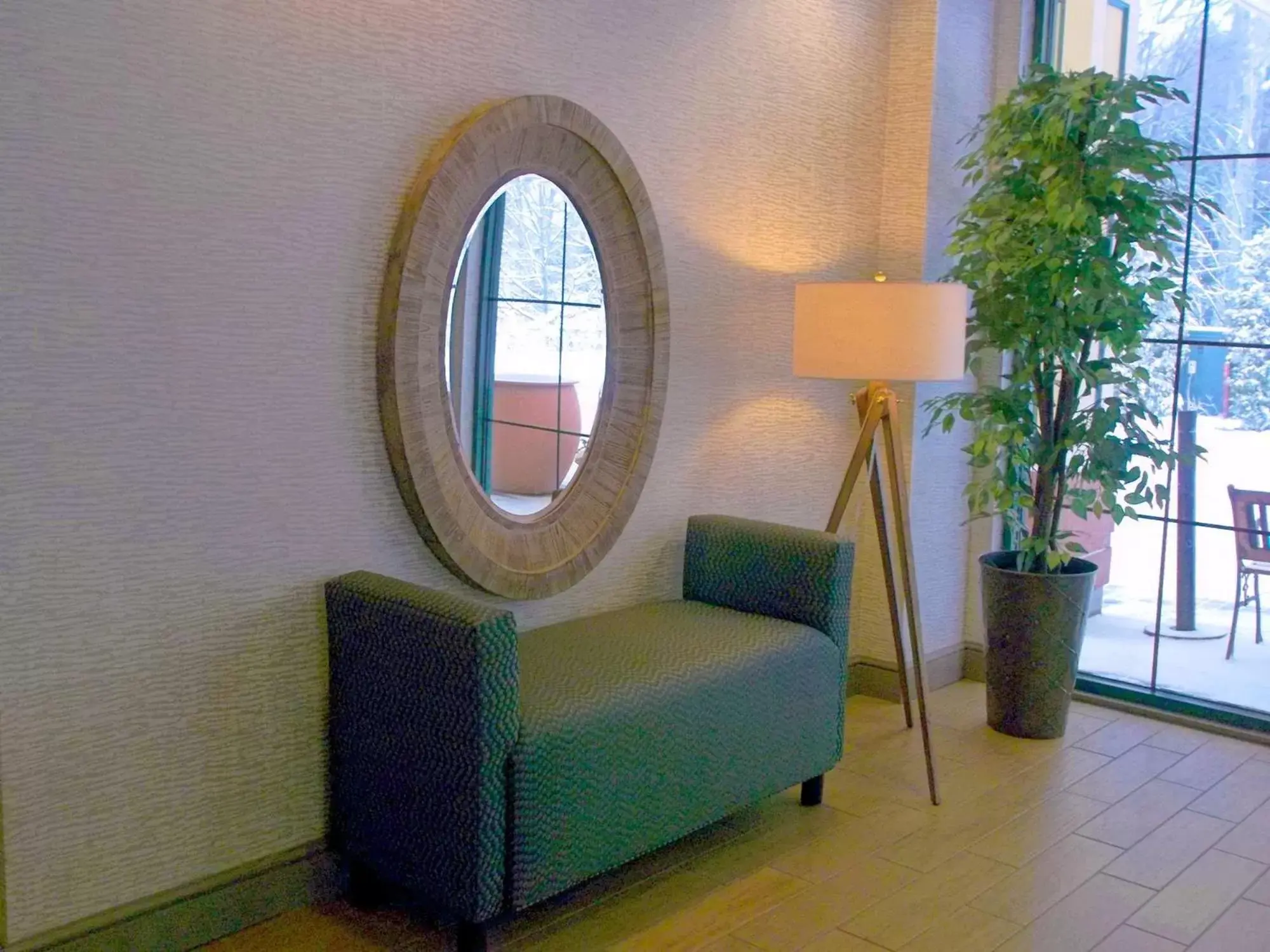 Lobby or reception, Seating Area in Hampton Inn Freeport/Brunswick