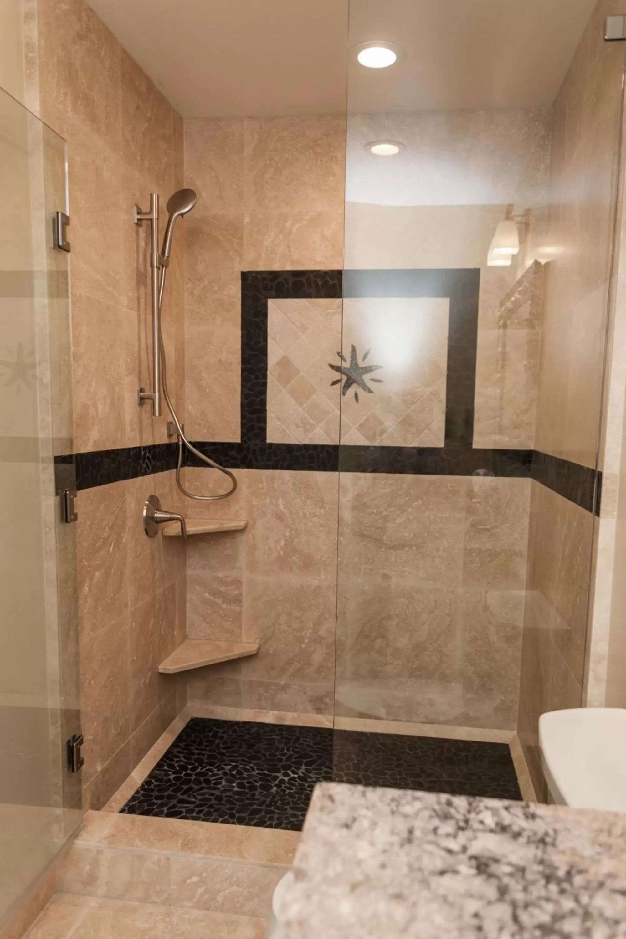 Shower, Bathroom in Beach Street Inn and Suites